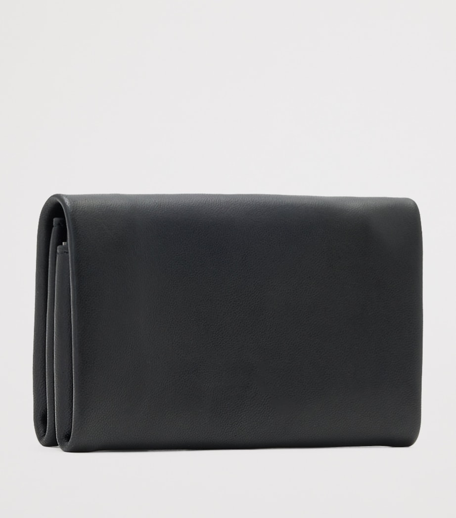 Leather Harluna Wallet BLACK Image 4