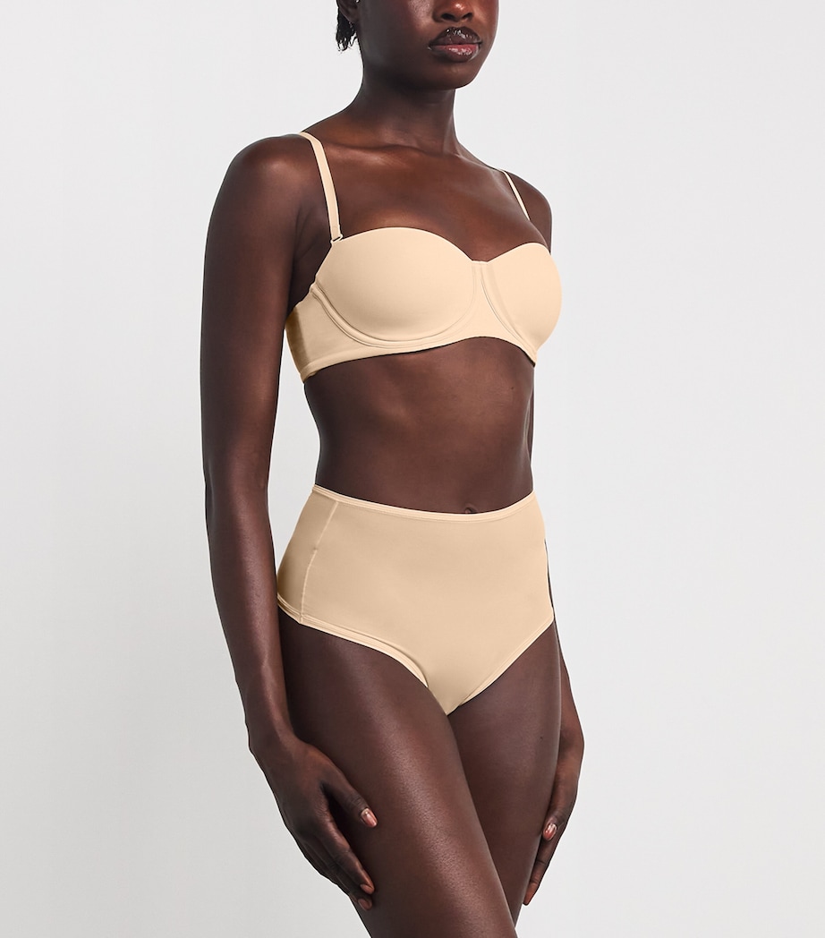 Fits Everybody High-Rise Thong CLAY Image 2