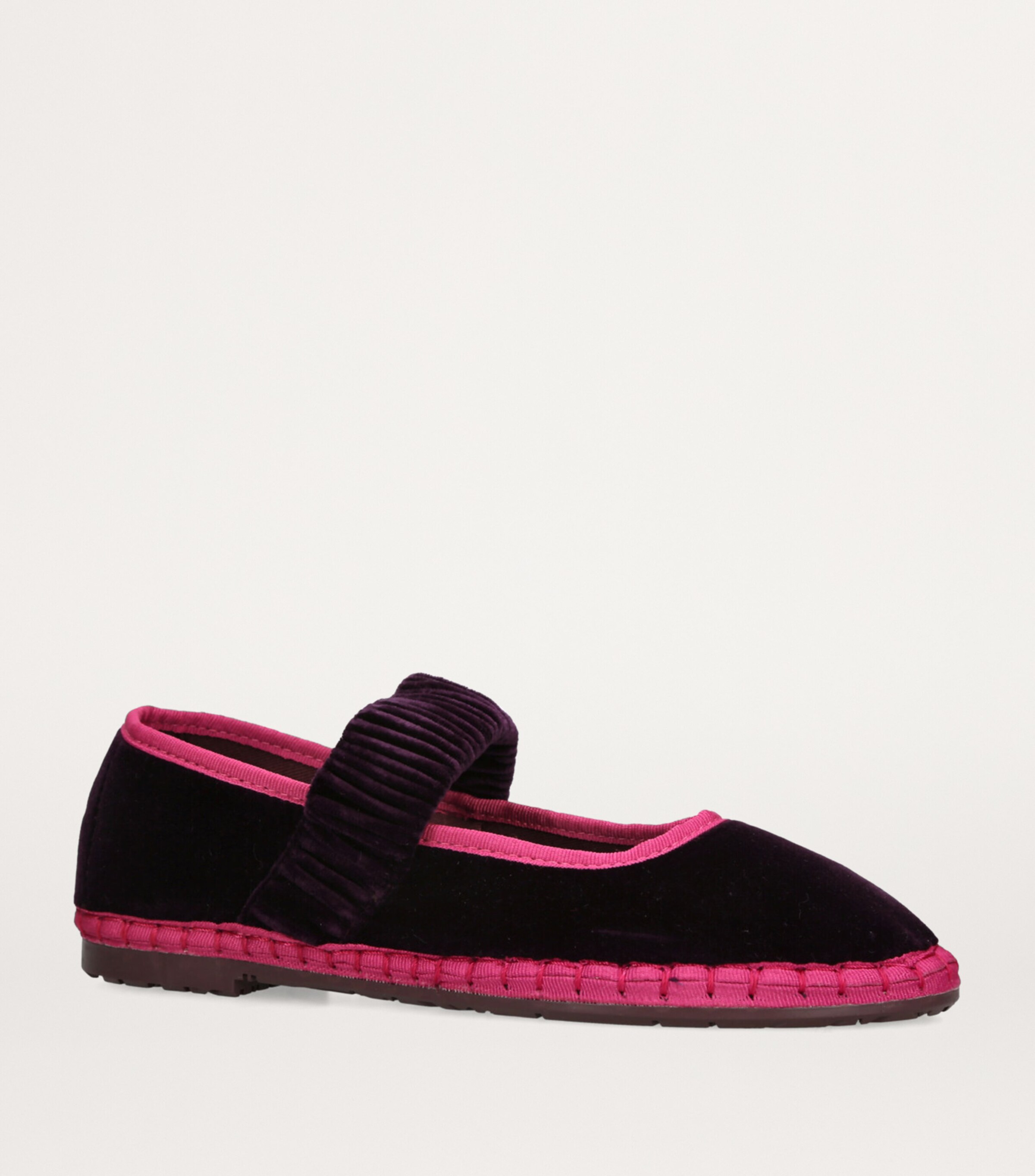 Velvet Mafalda Espadrilles PURPLE Image 3