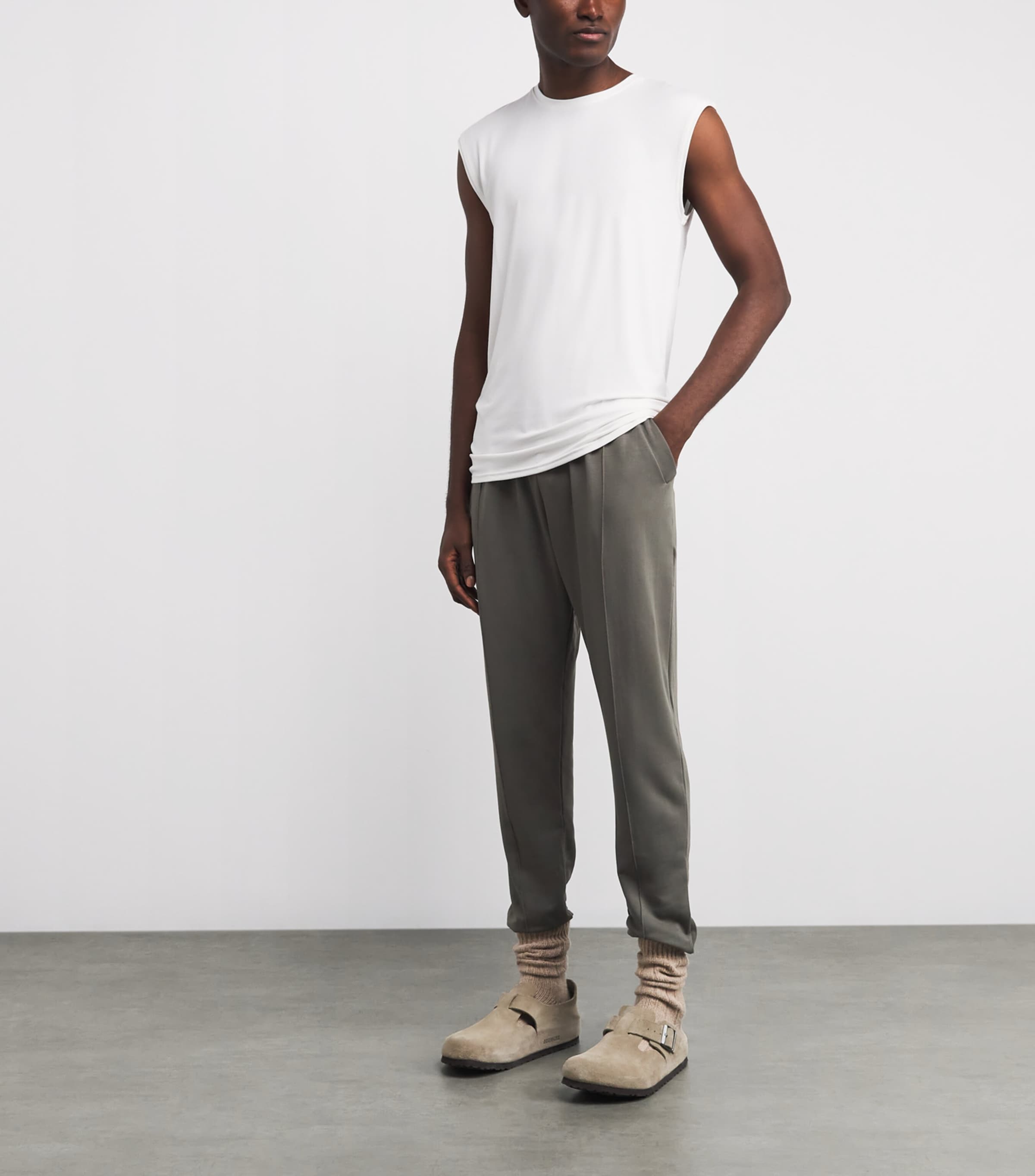 Snuggle Lounge Trousers CHA CHARRED GREEN Image 2