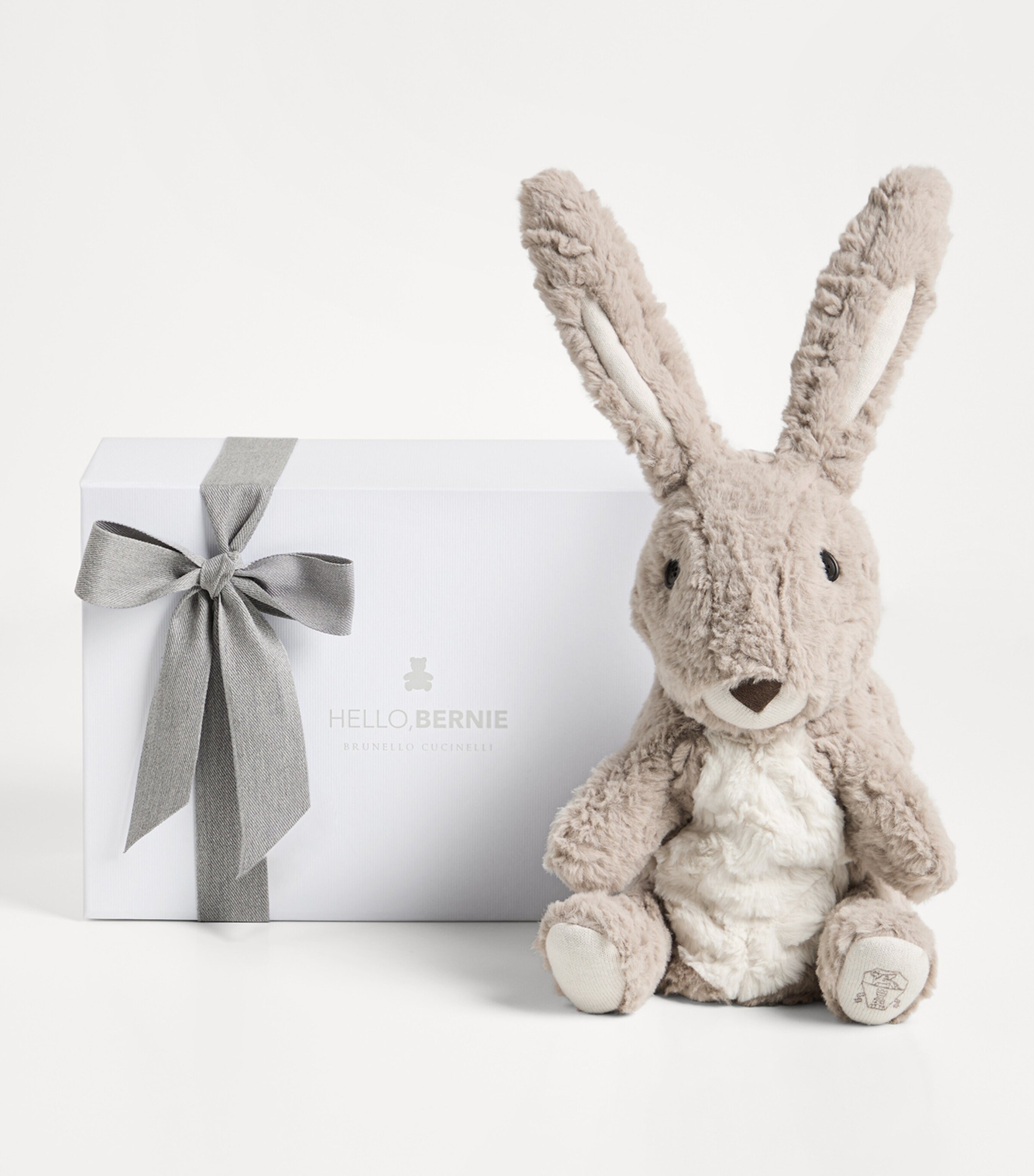 Brunello Cucinelli Kids Biagio Bunny Hand Puppet Image 2