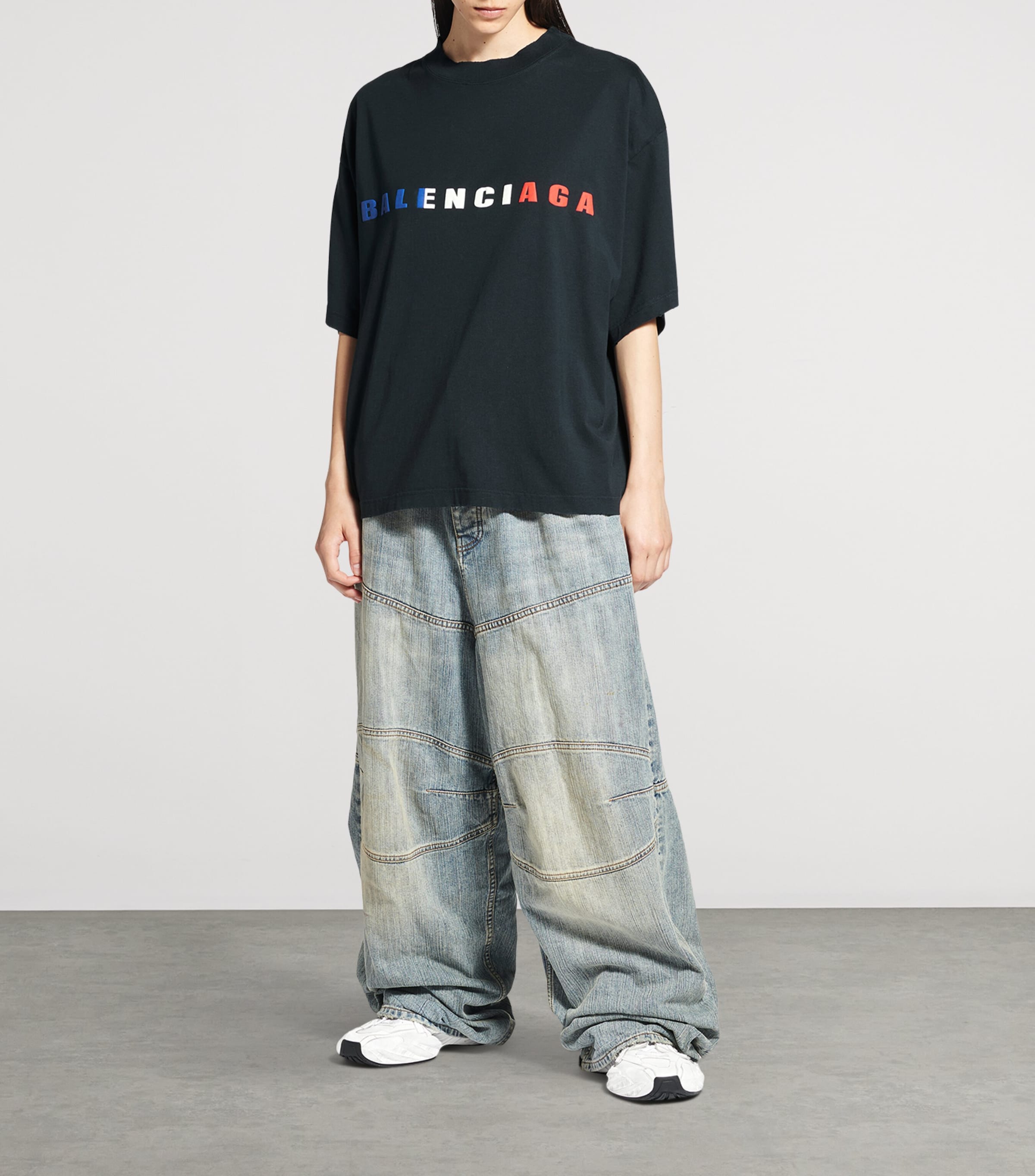 Cotton Cropped Logo T-Shirt 1083 Image 4