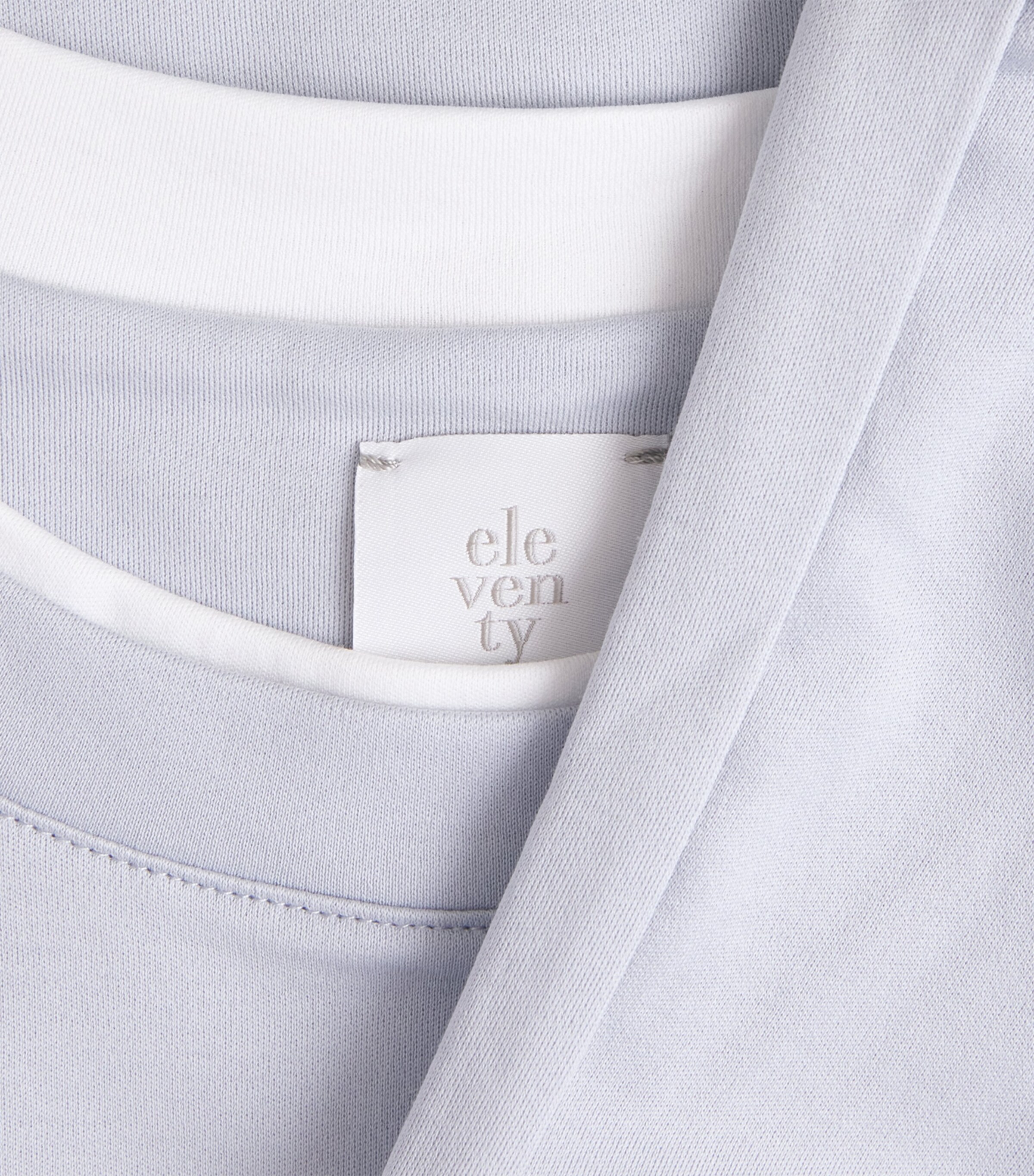 Eleventy Womens Cotton T-Shirt Nuvola, Bianco Image 6