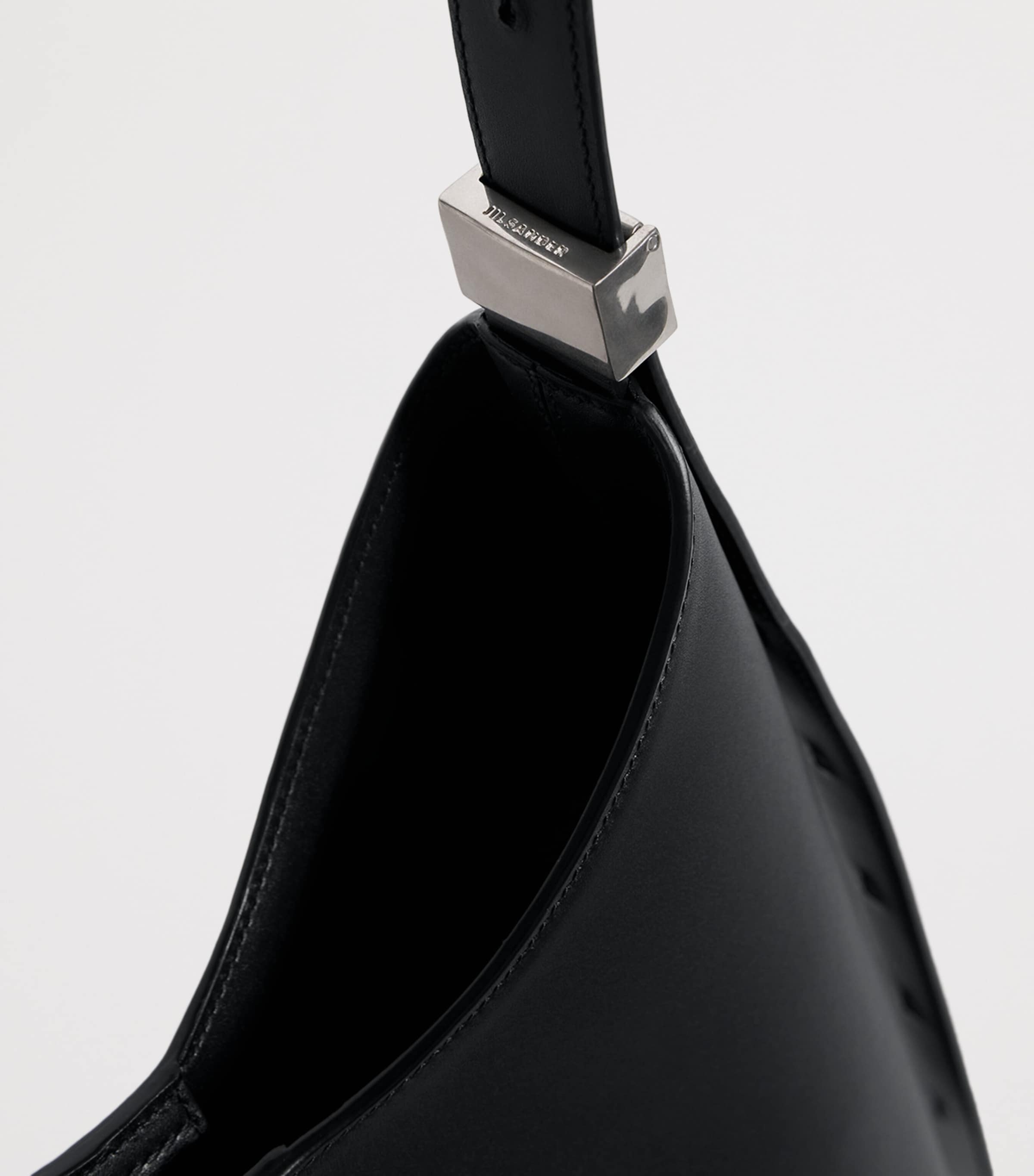 Jil Sander Medium Leather Eldorado Shoulder Bag | Harrods US