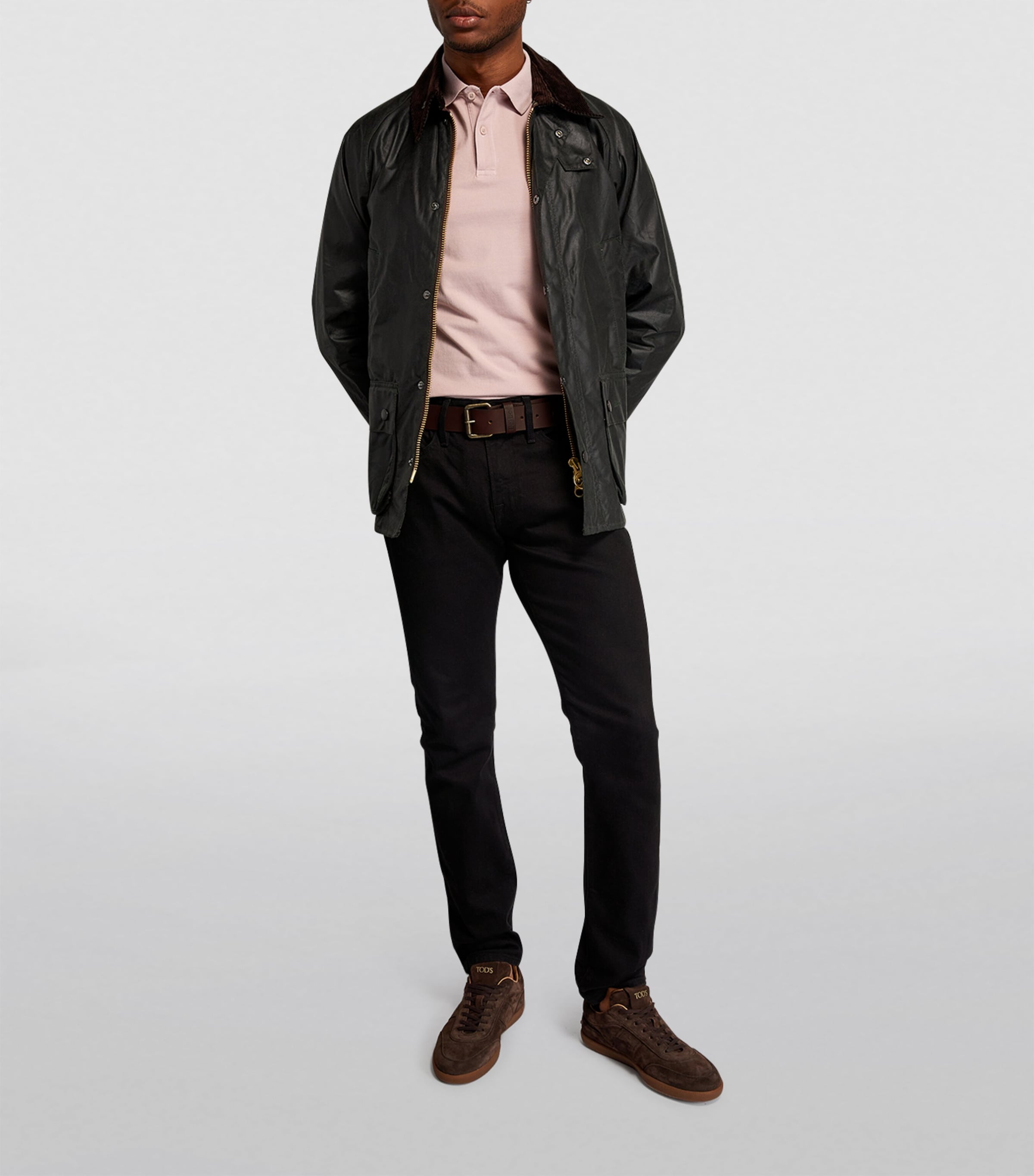 Matte Leather Belt BROWN Image 5