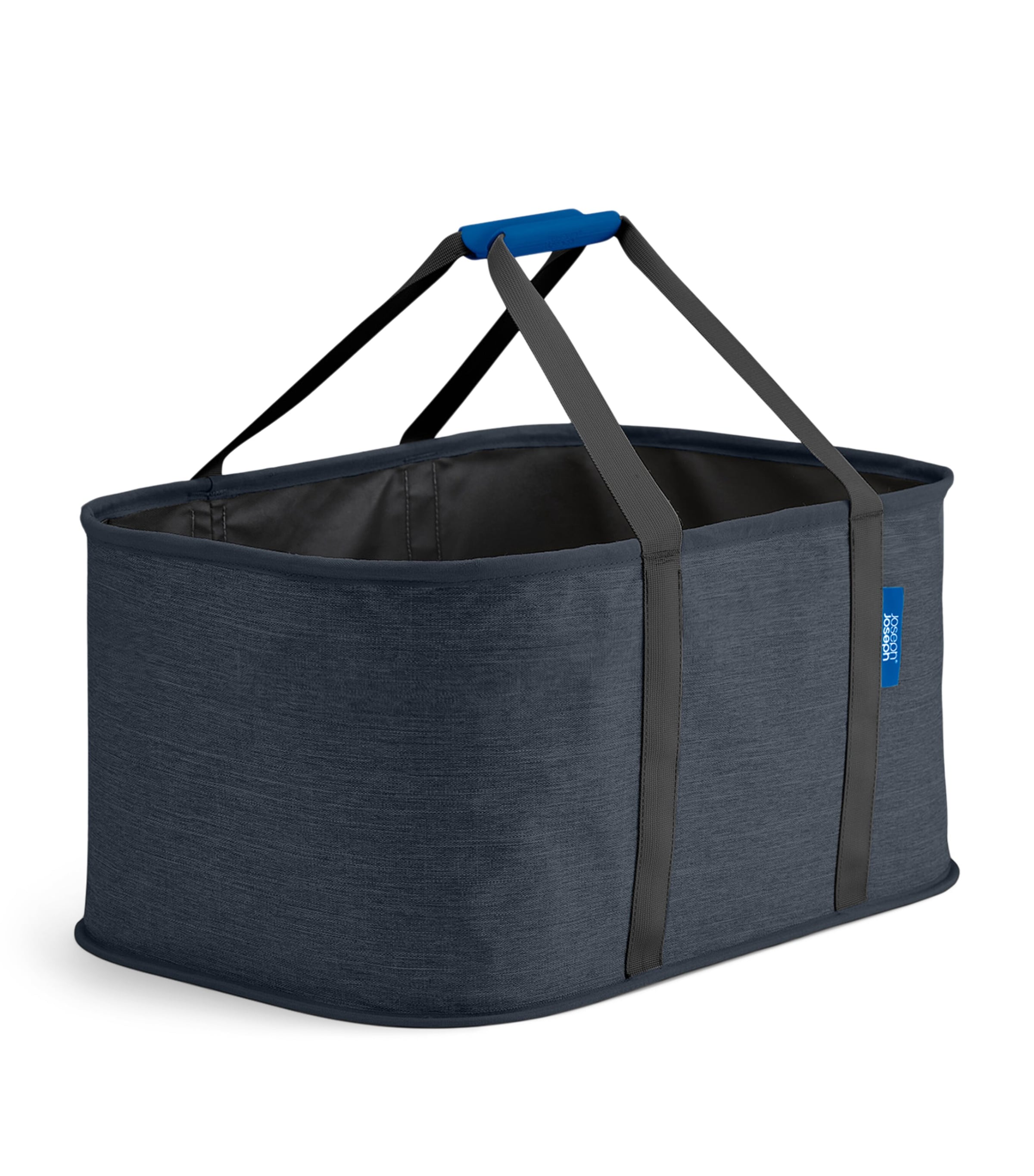 Holdall Collapsible Laundry Basket (35L) BLACK Image 1