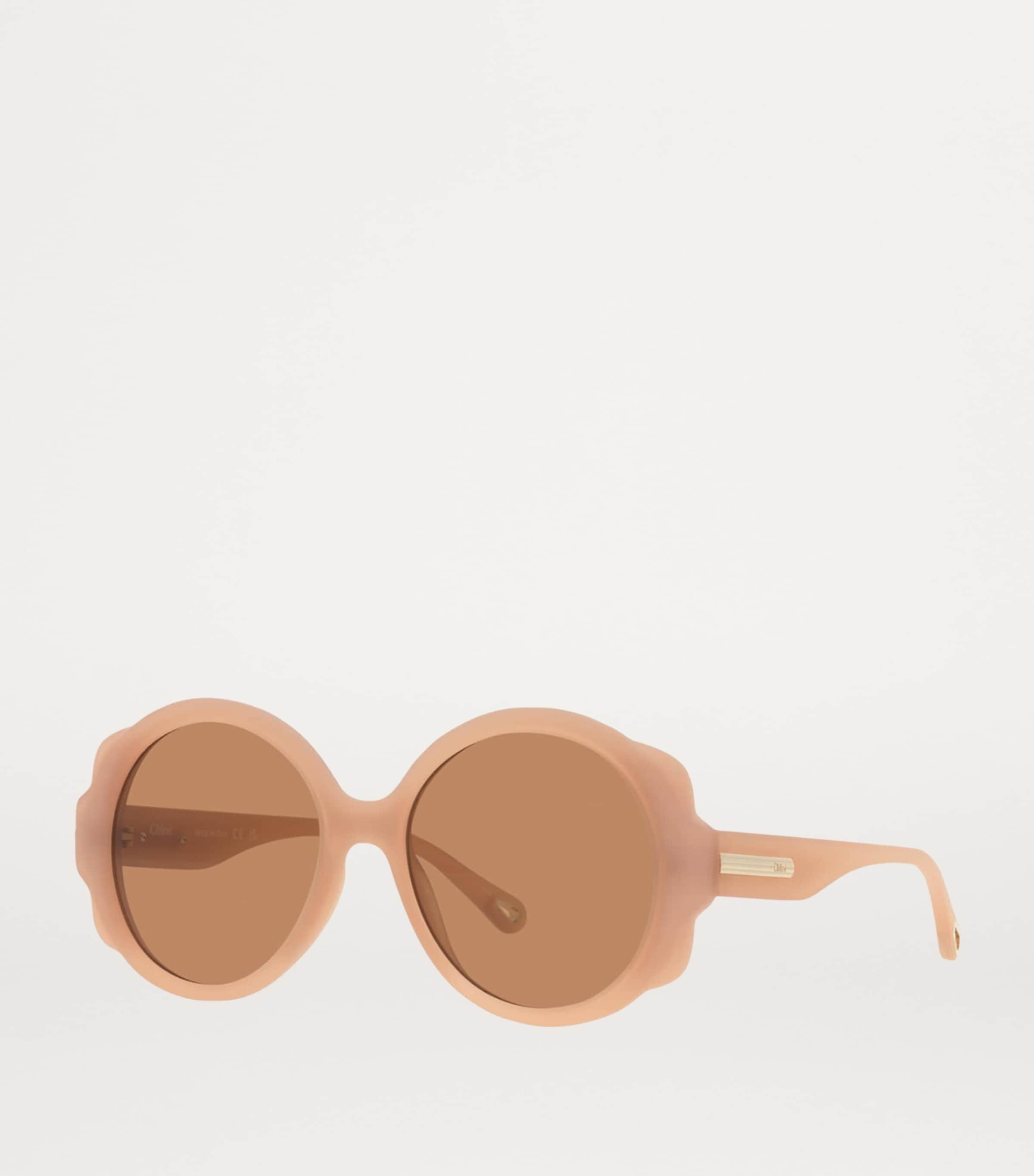 Round Flower Sunglasses 3540D1 Image 2