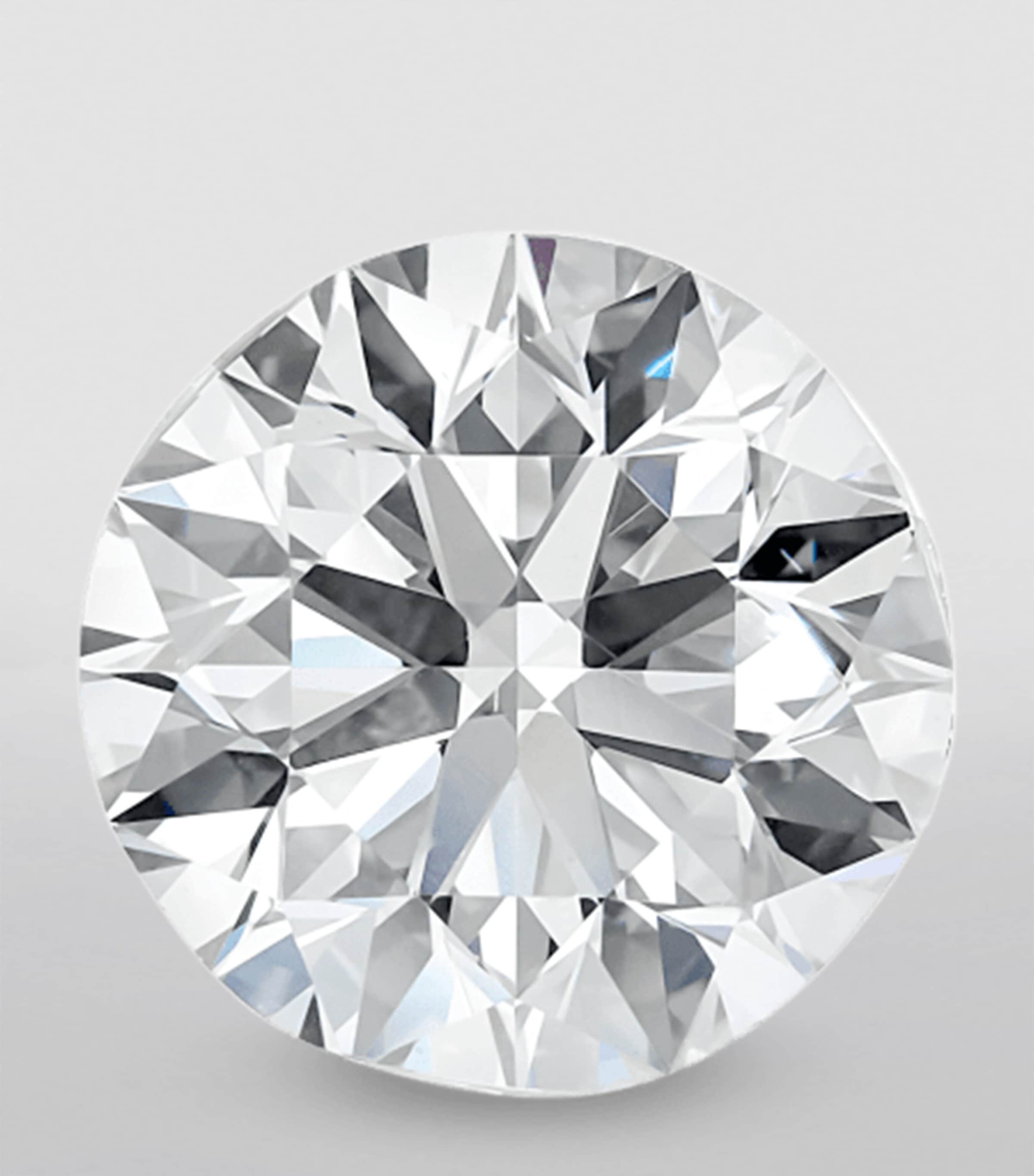 Gold Invisible Set Diamond Stud Earring (2.5mm) YELLOW GOLD Image 3