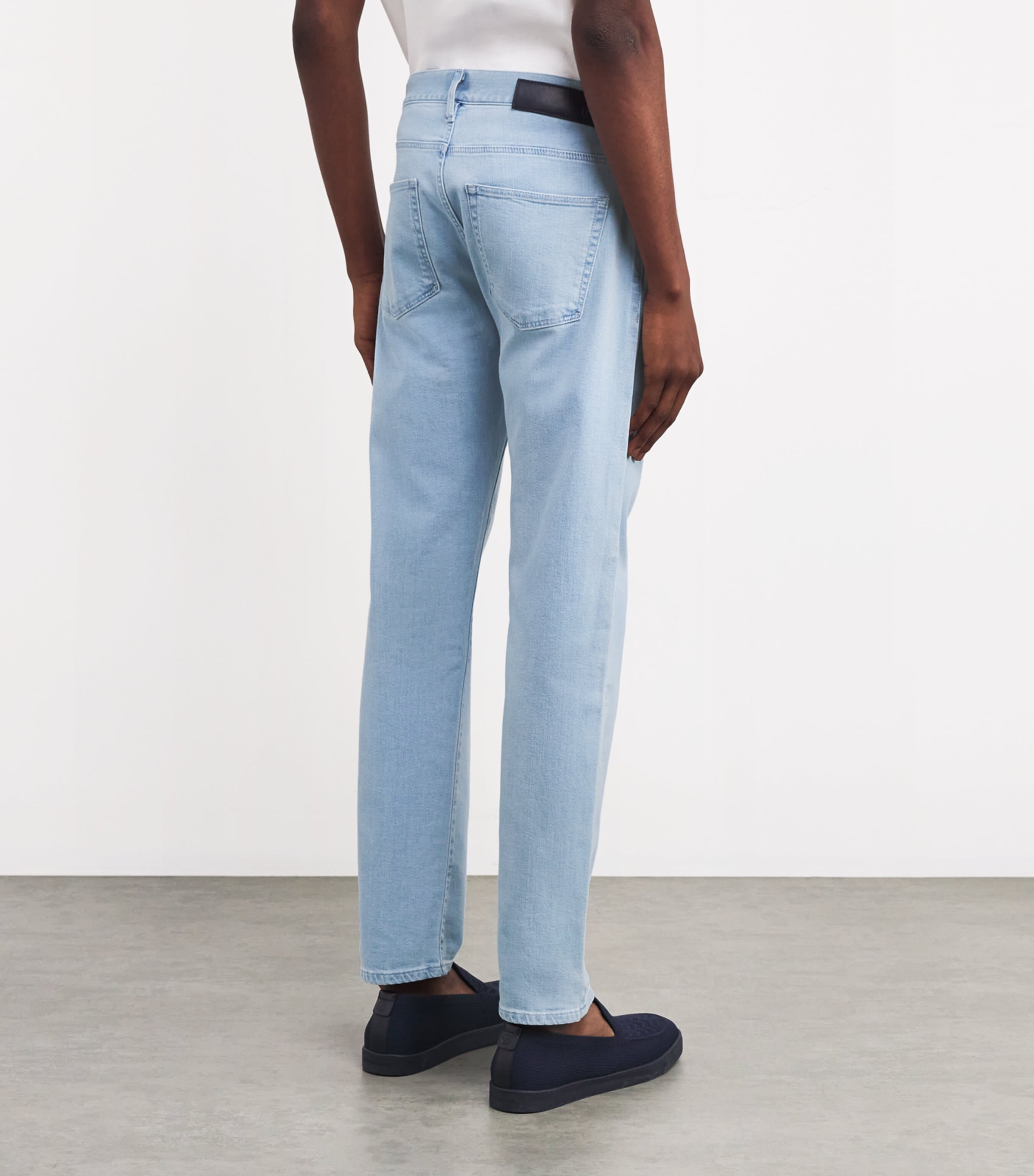 Giorgio Armani Mens Stretch-Cotton SlimJeans Image 4