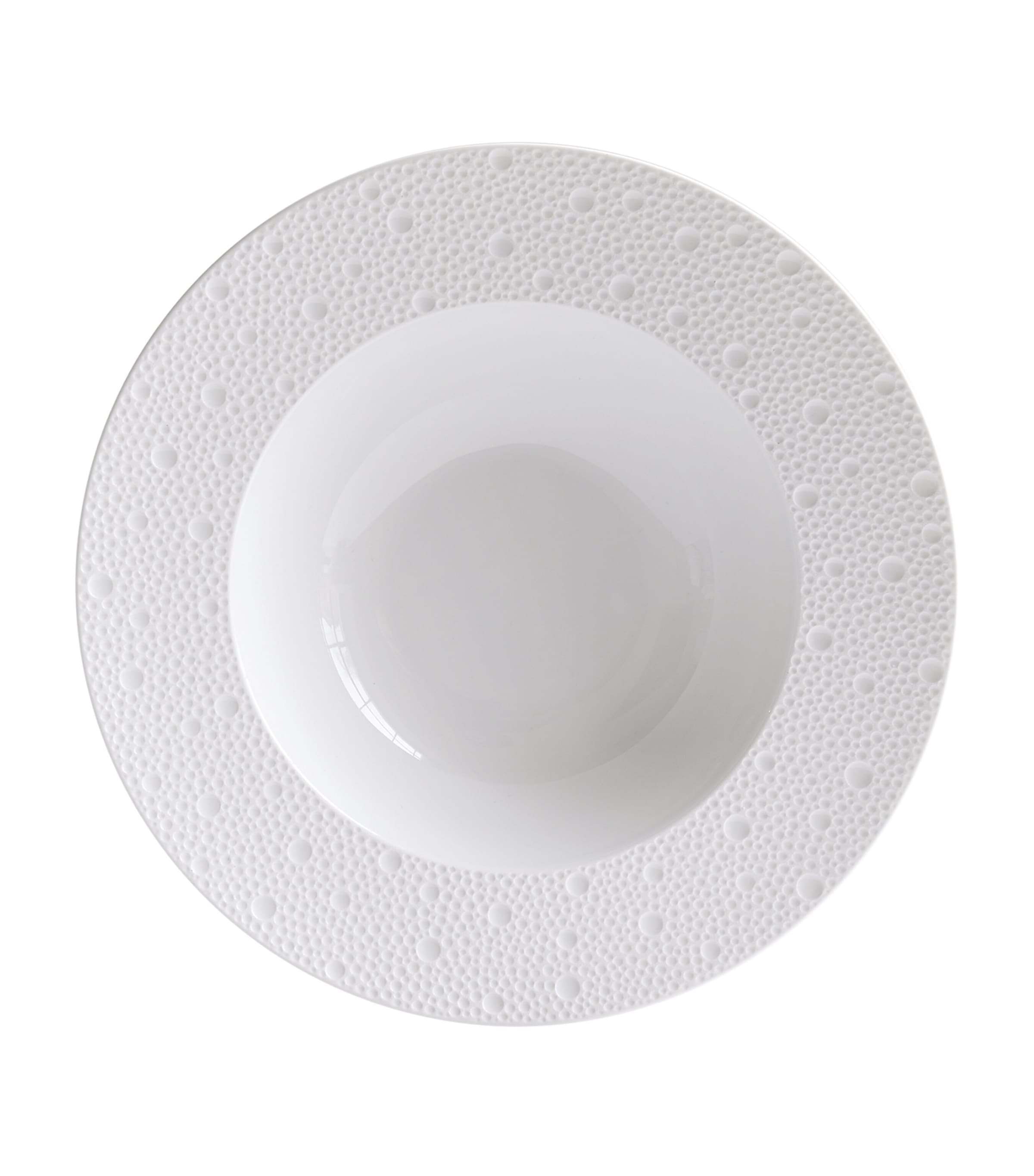 Bernardaud Ecume Soup Plate In White