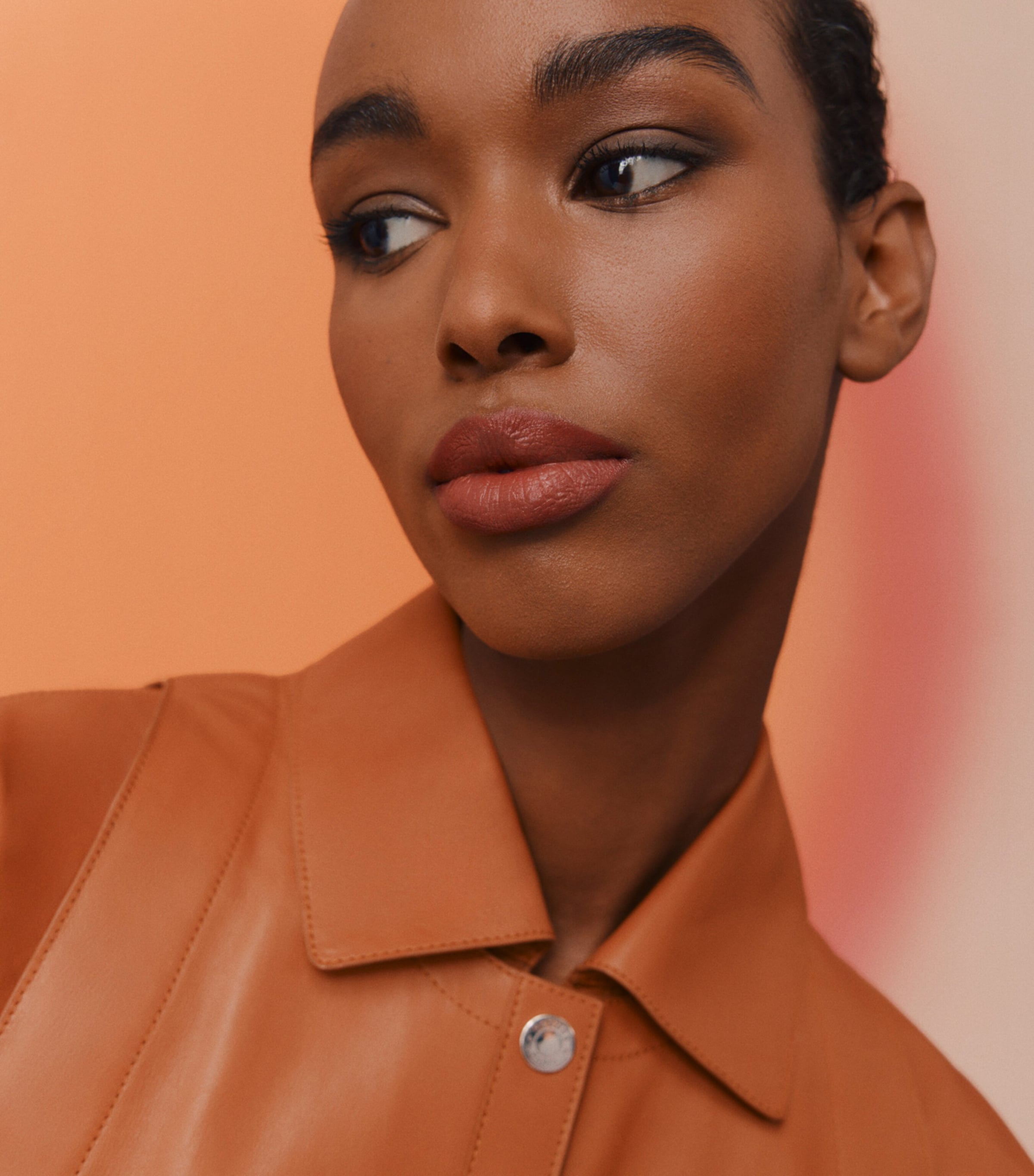 HERMÈS Rouge Hermés Satin Lipstick - 28 Brun Sunset Brun Sunset Image 7