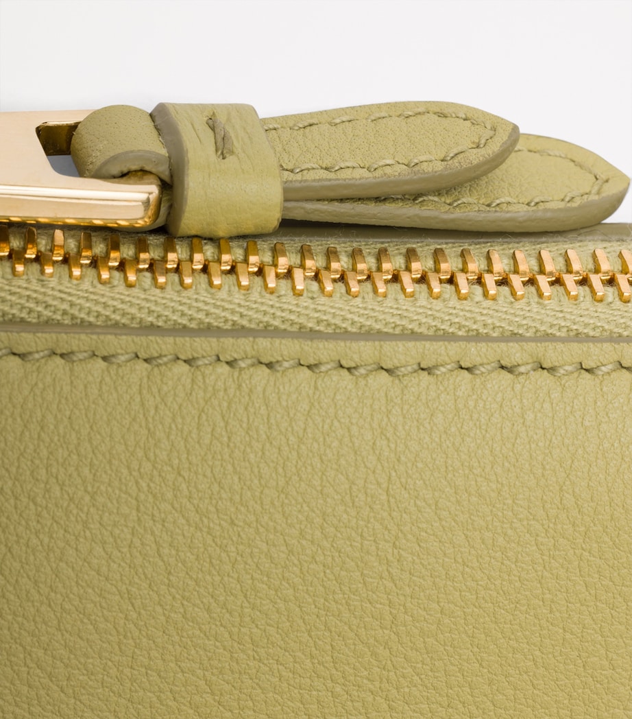 Leather Triangle Pouch F0362 Image 5