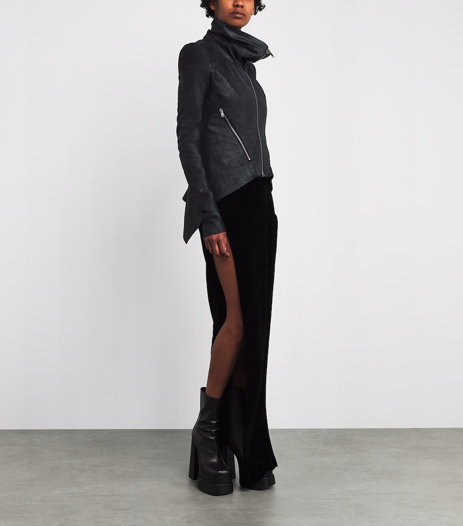 Naska Leather Jacket 09 BLACK Image 2