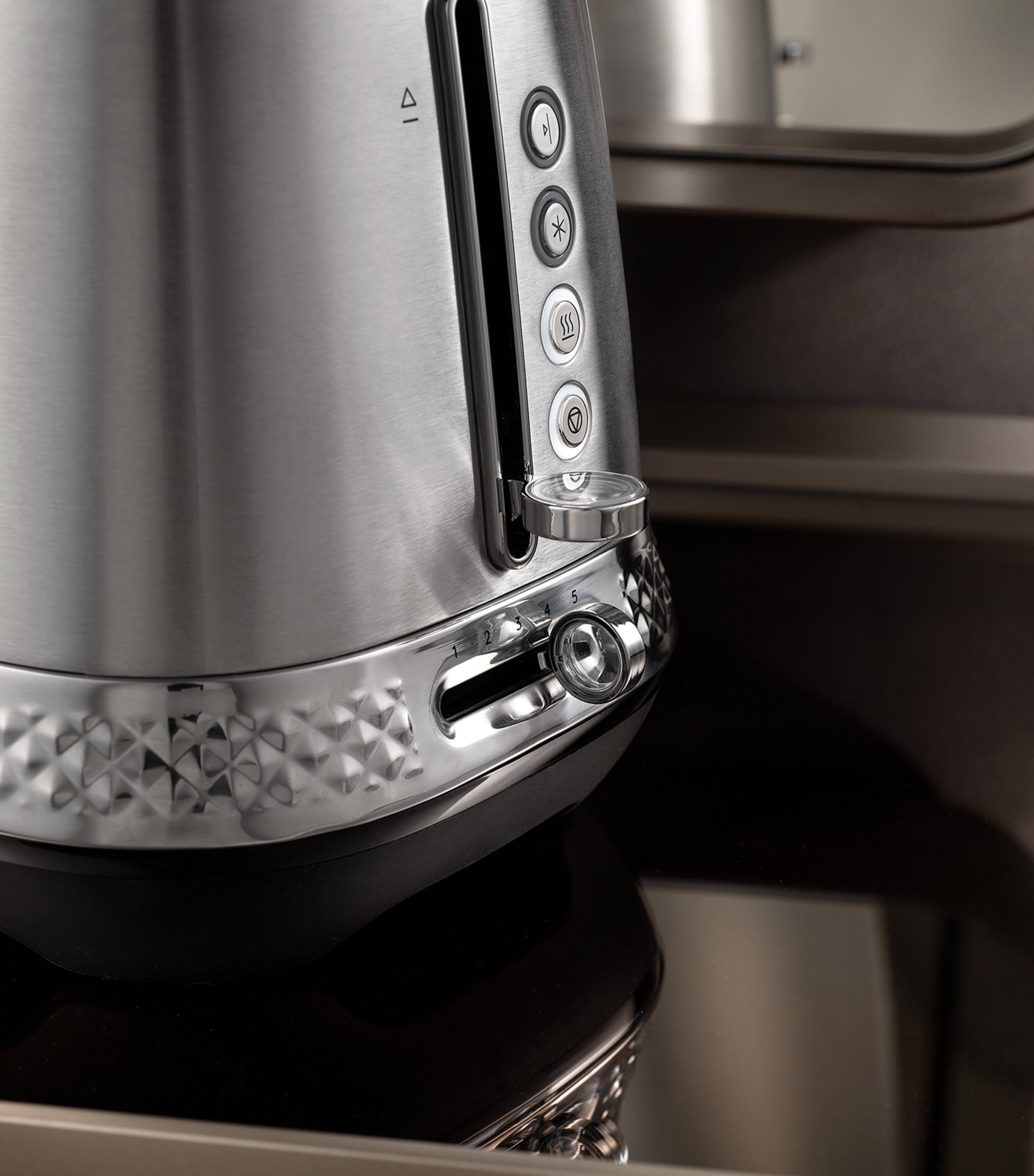 Stainless Steel Diadema Toaster SILVER Image 4