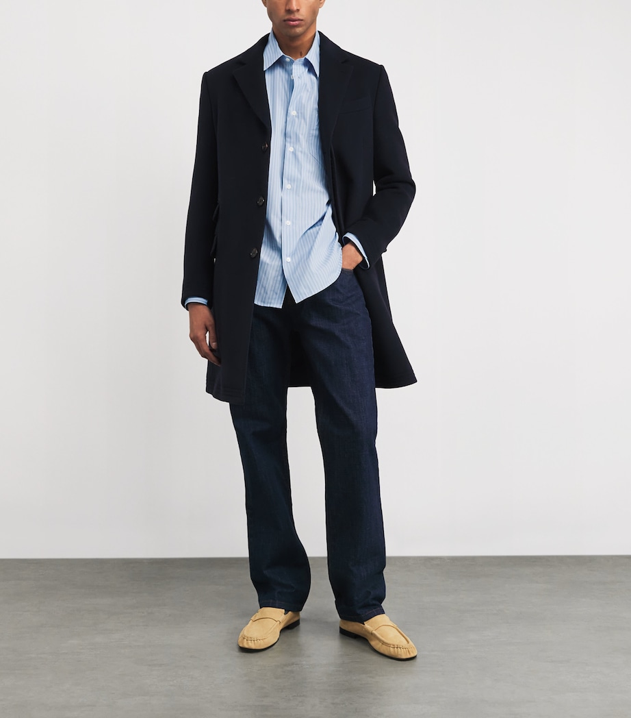 Stripe Ami de Coeur Shirt 4844 BLEUCHMRE/BLANC Image 2