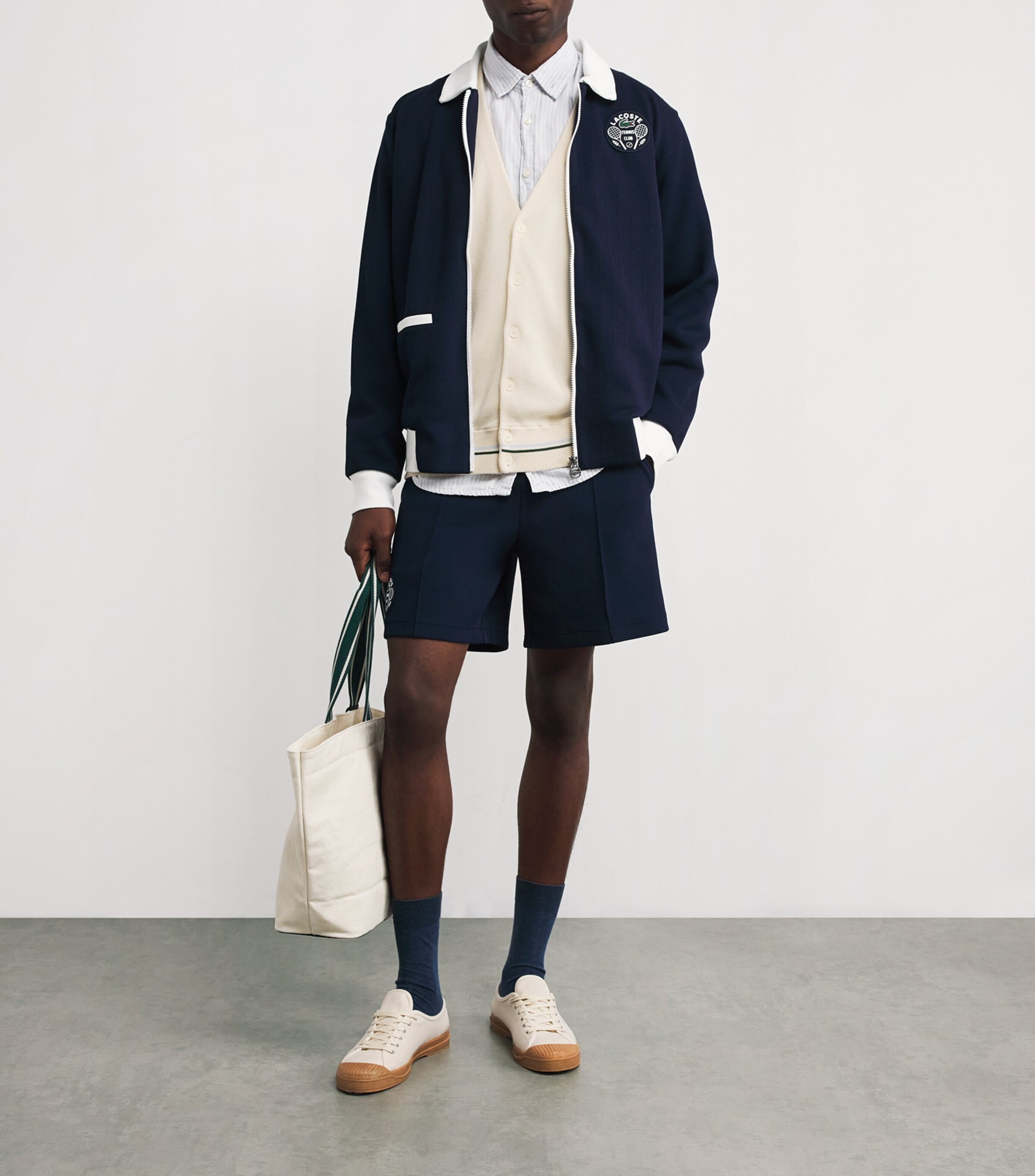 Cotton Heritage Cardigan CREAM Image 2