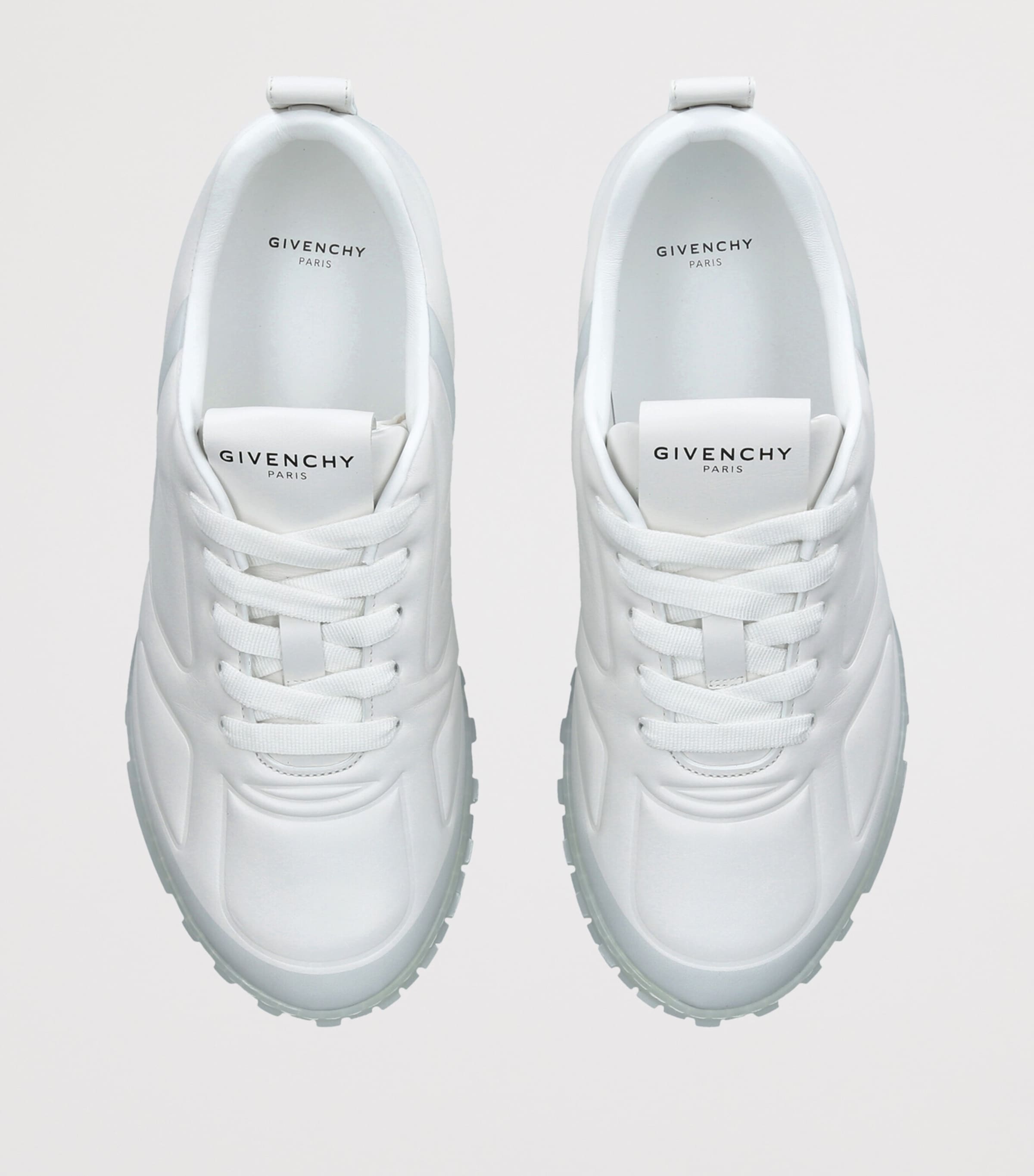 Givenchy Leather Glide Sneakers White Image 3