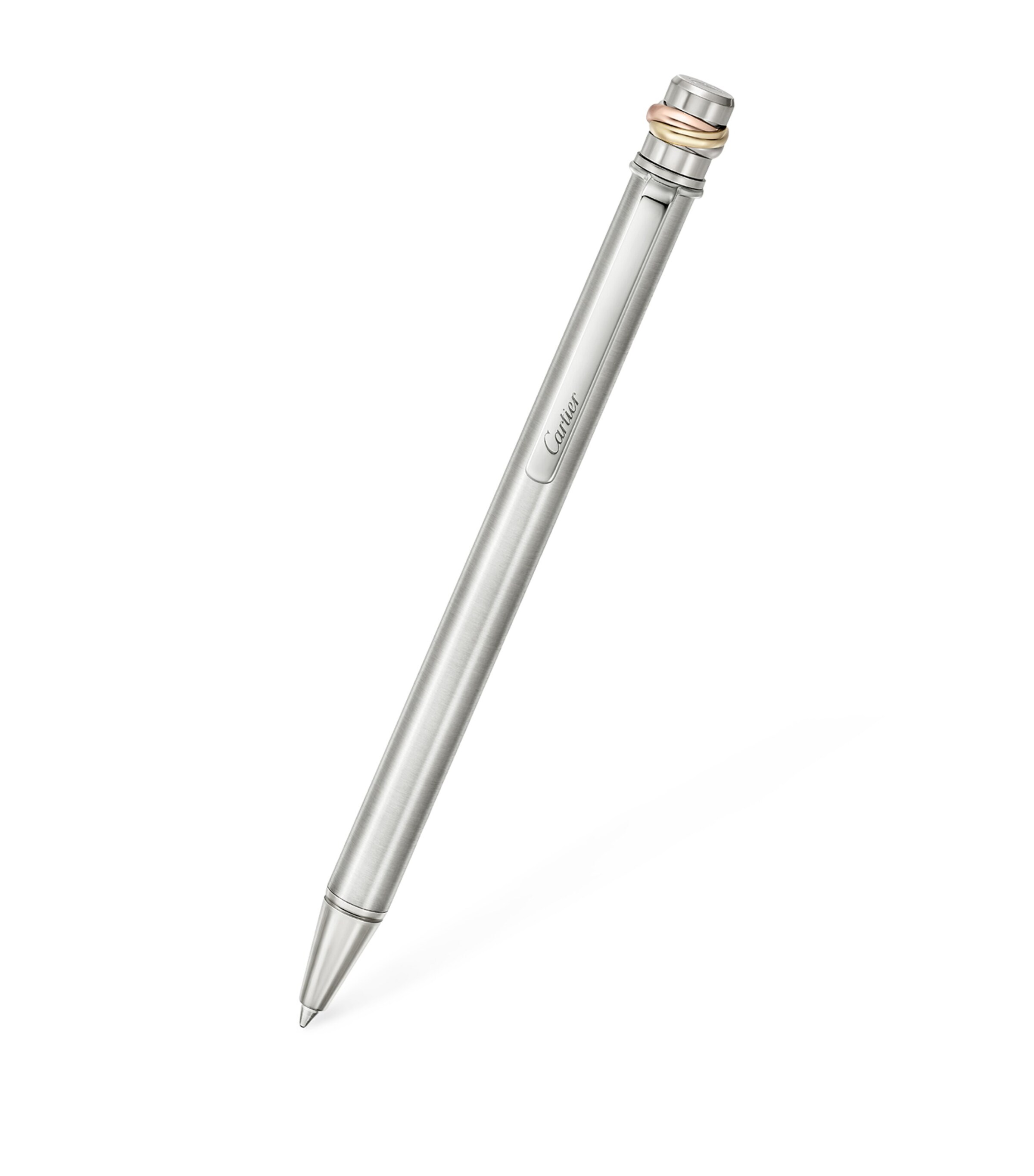 Cartier Trinity Ballpoint Pen Silver Image 3