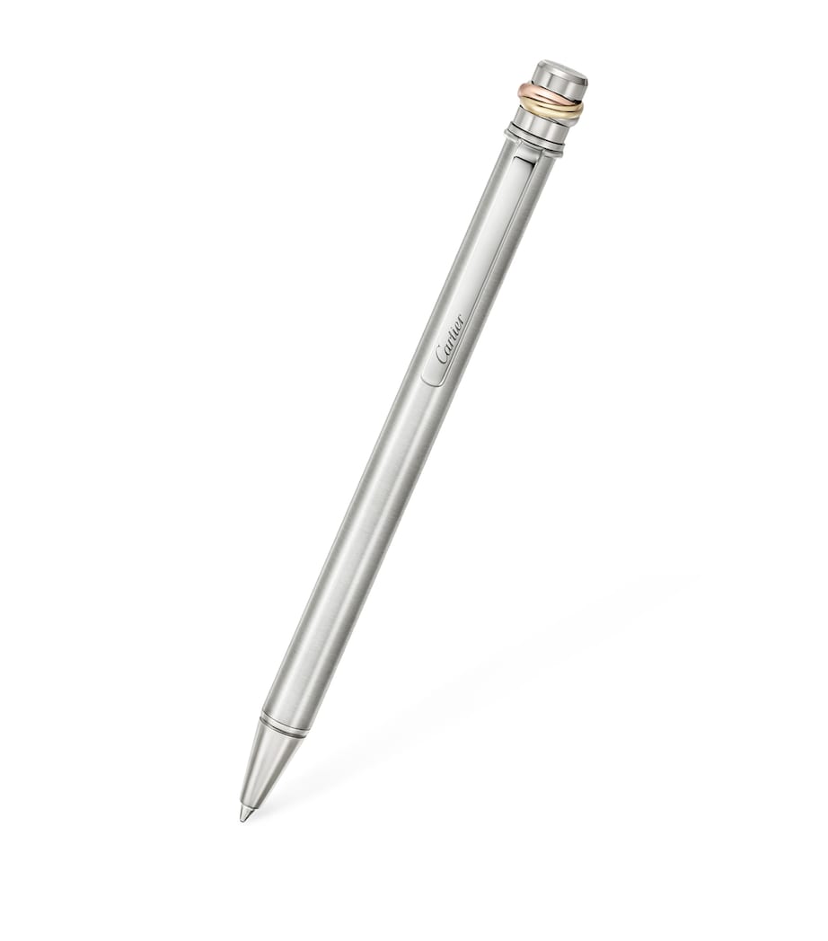 Cartier Trinity Ballpoint Pen Silver Image 3