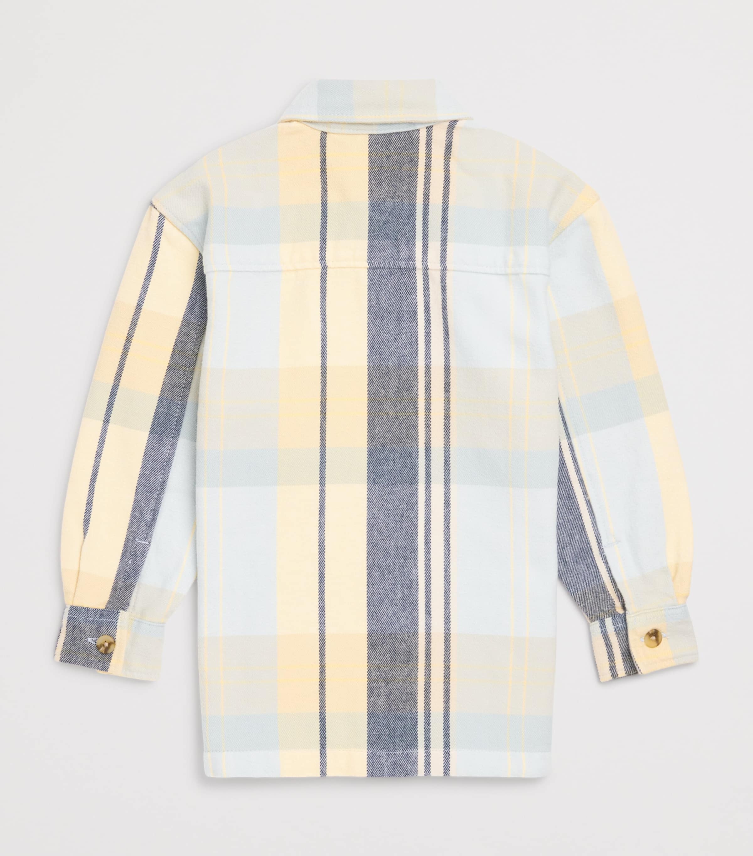 Check Print Shirt (4-16 Years) PALE BLUE Image 2