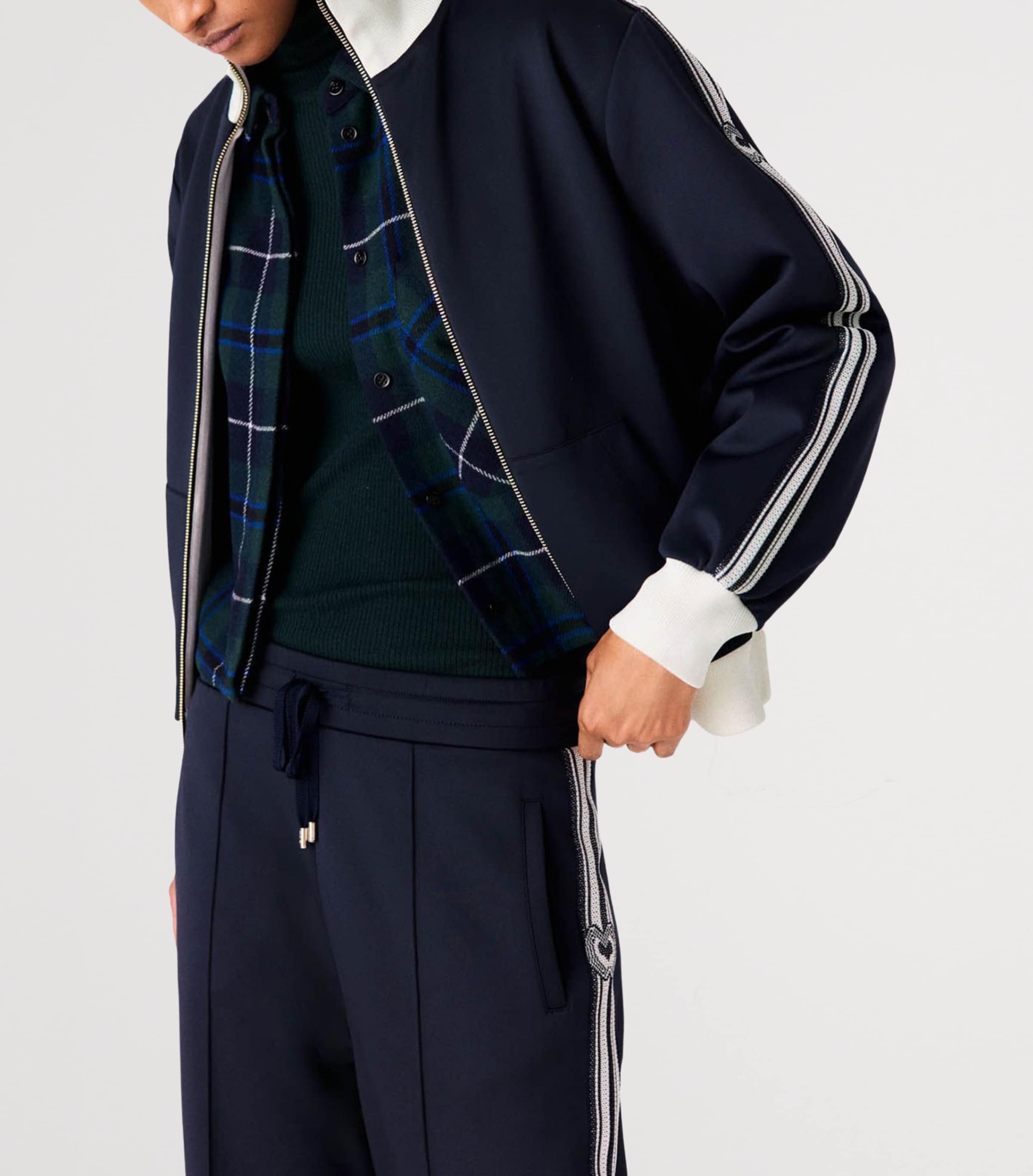 Maje Womens Zip-Up Sweatshirt Navy Image 6