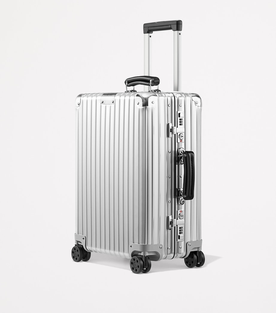 Aluminium Classic Cabin Suitcase (55cm) SILVER Image 2