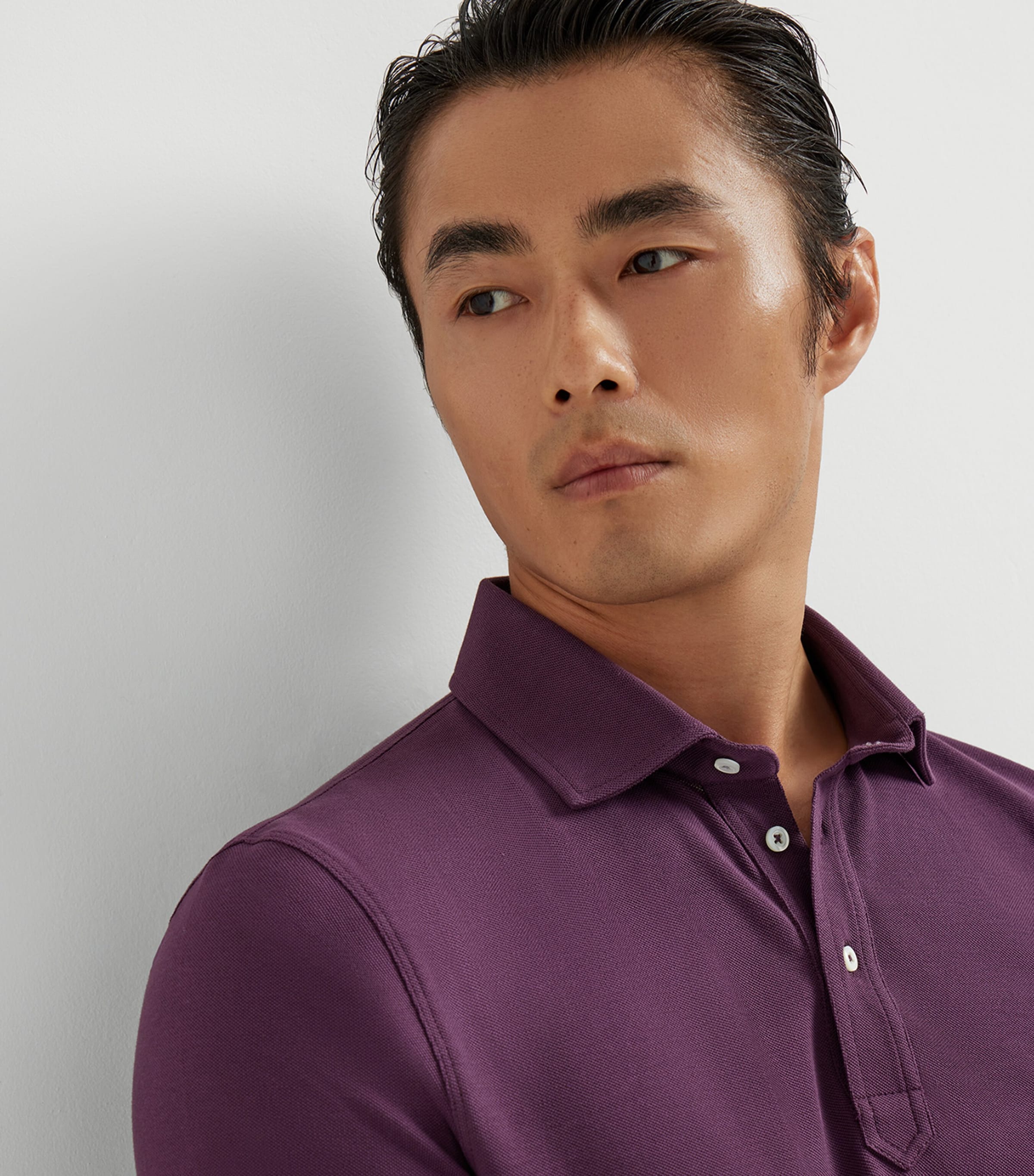 Cotton Piqué Polo Shirt C3988 Image 6