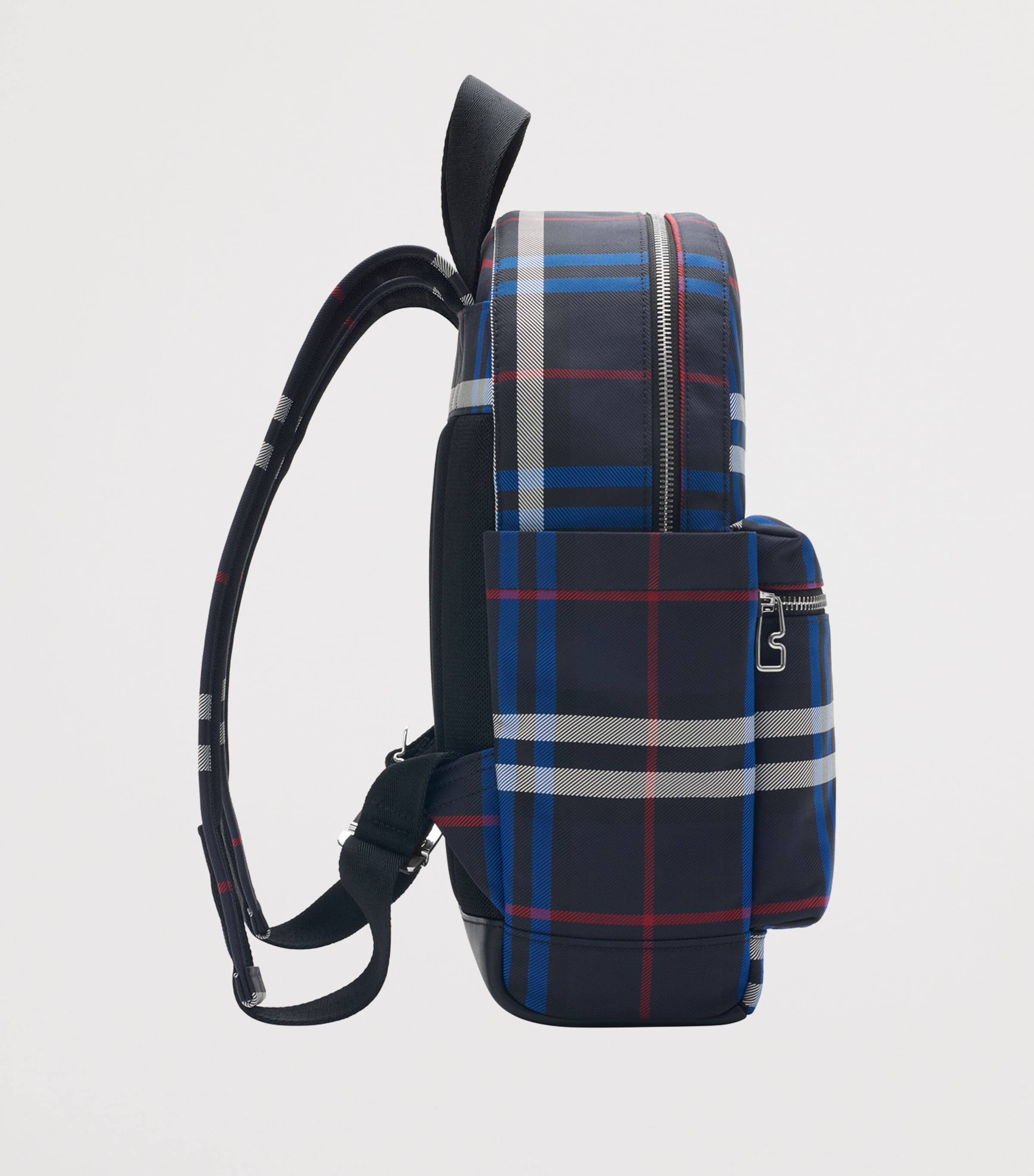Check Thomas Bear Backpack STORM BLUE IP CHECK Image 2