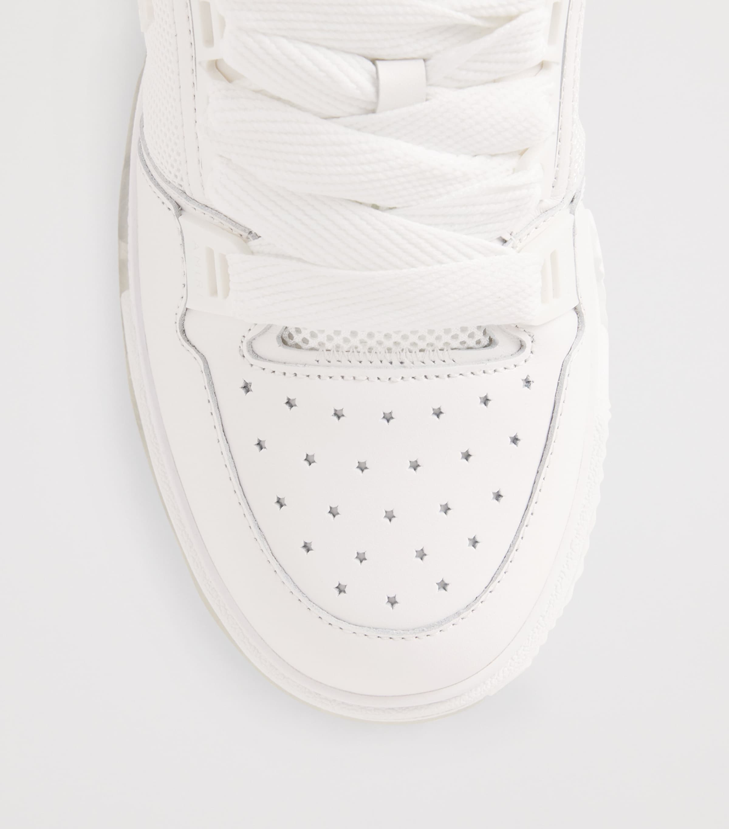 AMIRI Leather MA-1 Sneakers White Image 5