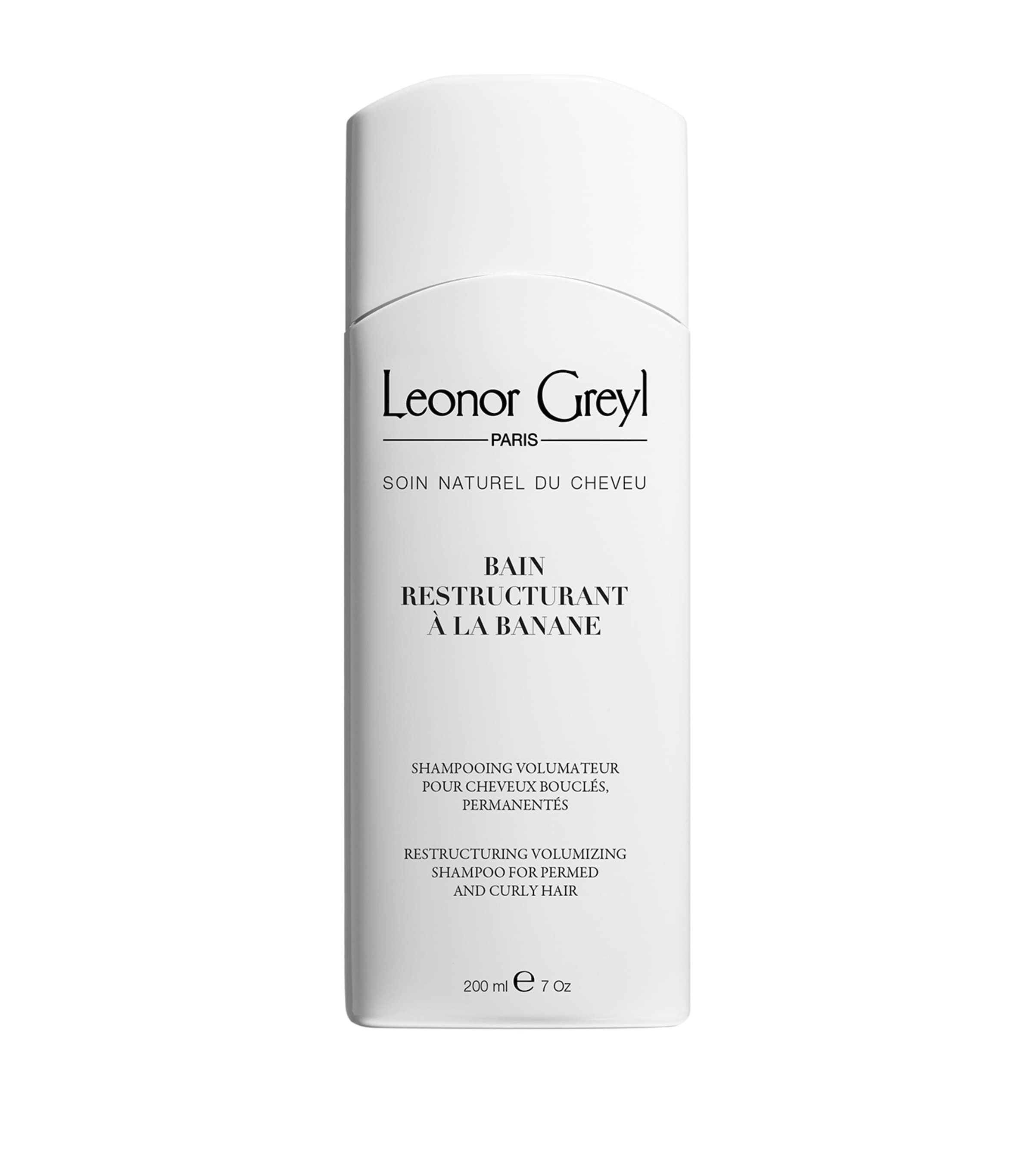 Leonor Greyl Bain Restructurant A La Banane Curly Hair Shampoo In White