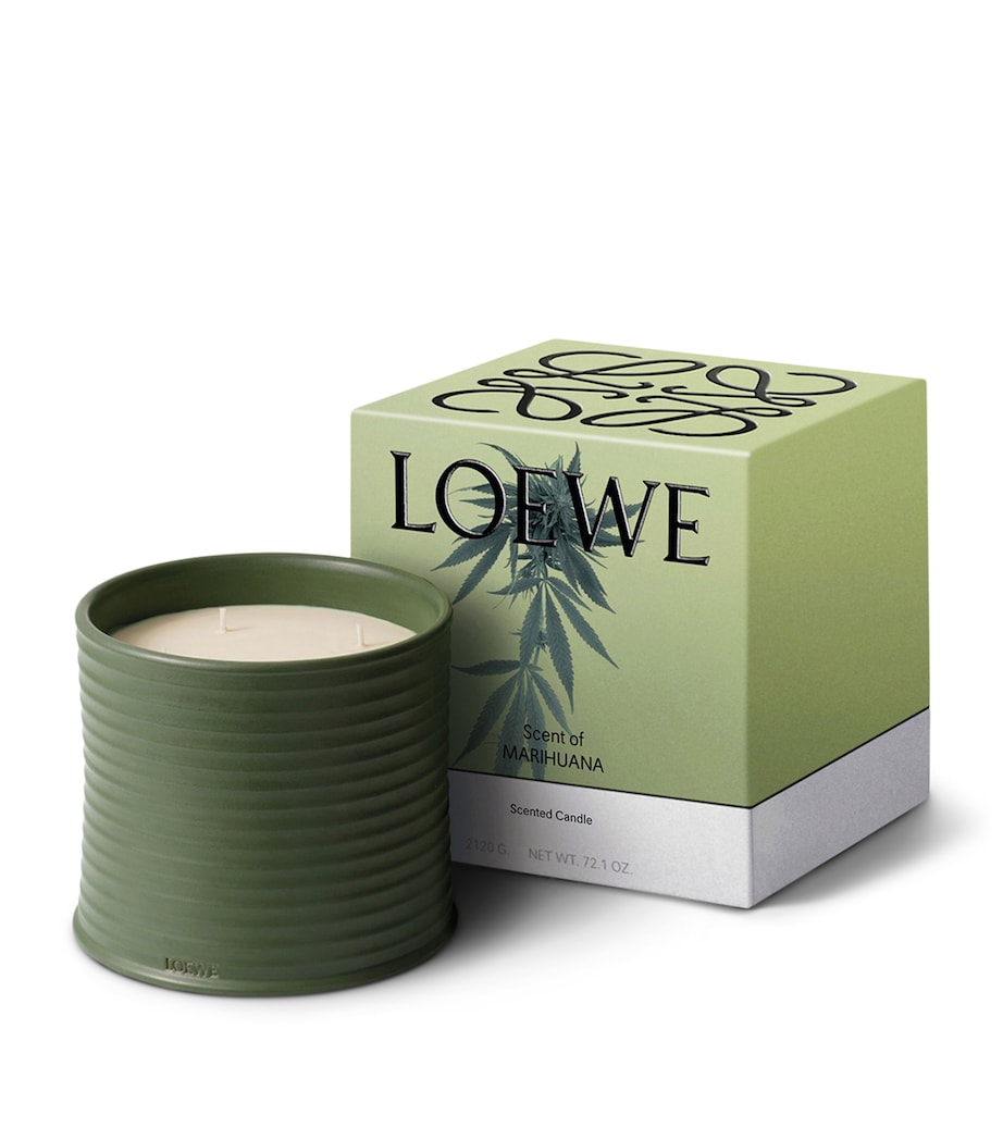 Large Marihuana Scented Candle NO COLOUR Image 2