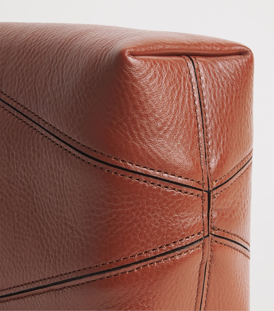 Chloé Small Leather Spin Tote Bag Blushy Brown Image 4