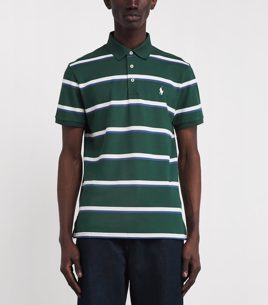 Tailored Fit Performance Polo Shirt VINTAGE PINE MULTI Image 3