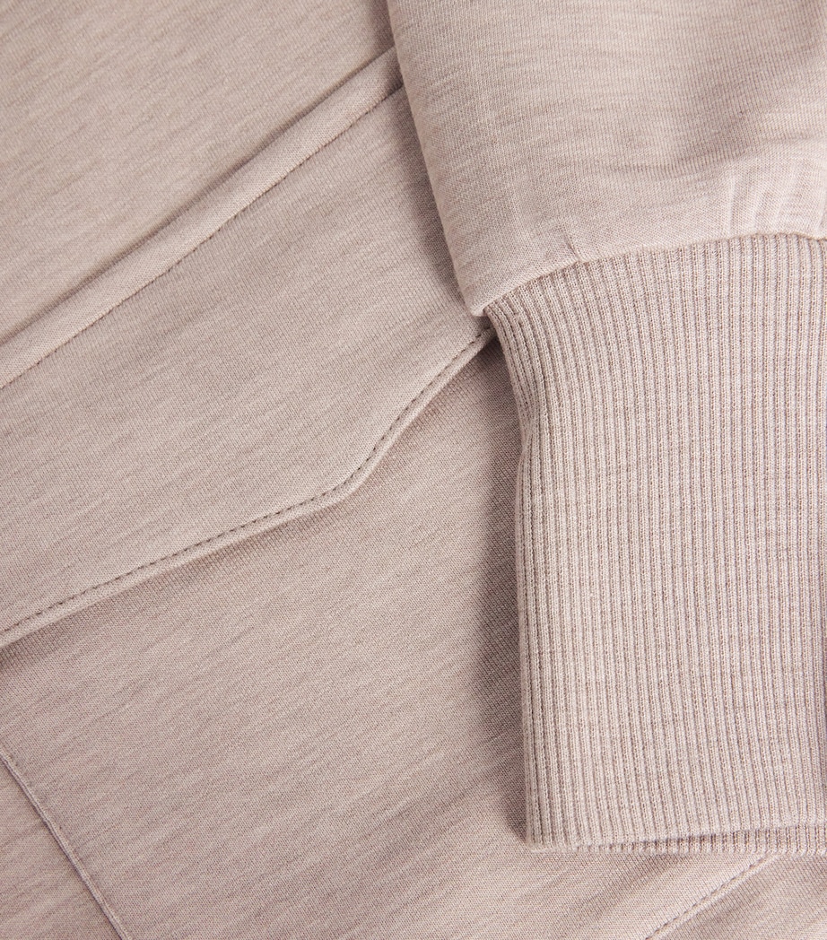 Roxbury Zip-Up Sweatshirt TAUPE Image 5
