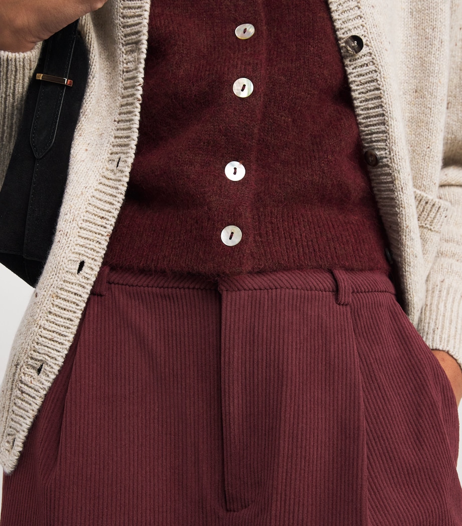 Wide-Leg Floris Trousers DECADENT CHOCOLATE Image 6