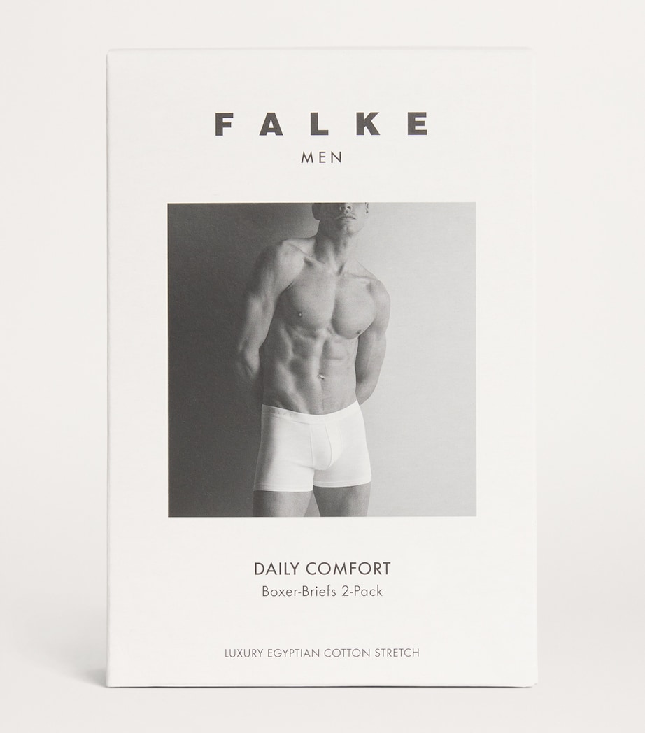 Daily Comfort Boxer Briefs (Pack of 2) 3278/DRK GRY-HEATHER Image 4