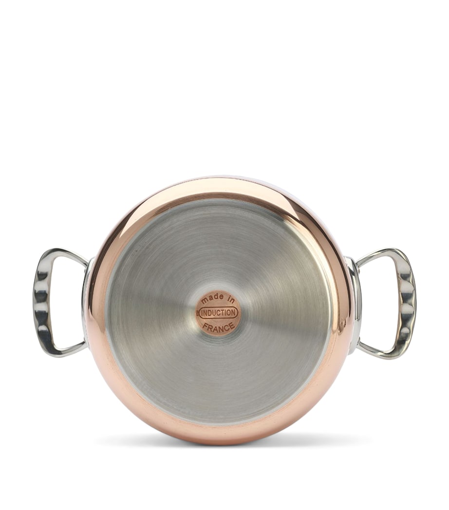 De Buyer Copper Prima Matera Stewpan and Lid (24cm) Copper Image 4