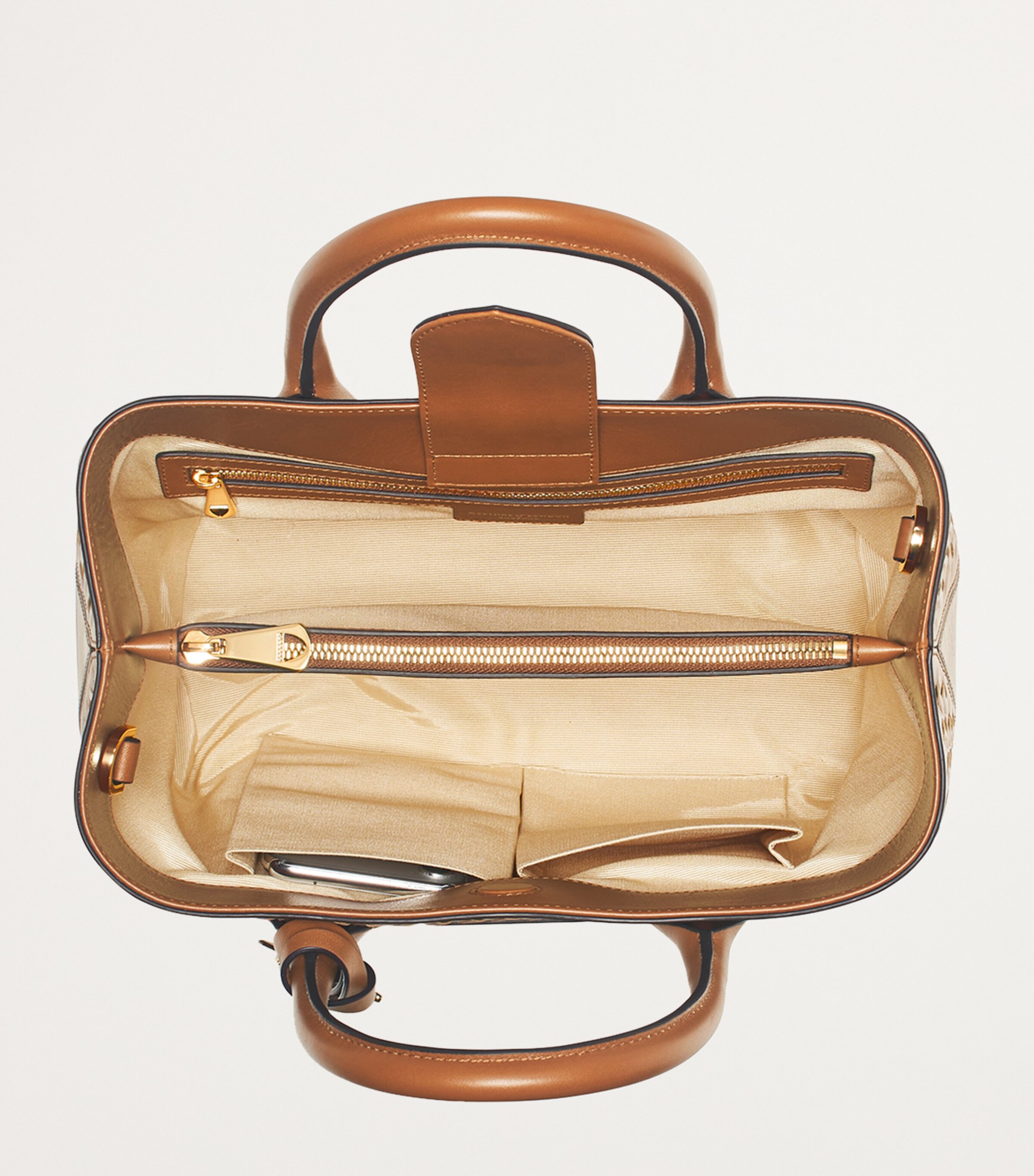 Medium London Tote Bag TAN Image 5