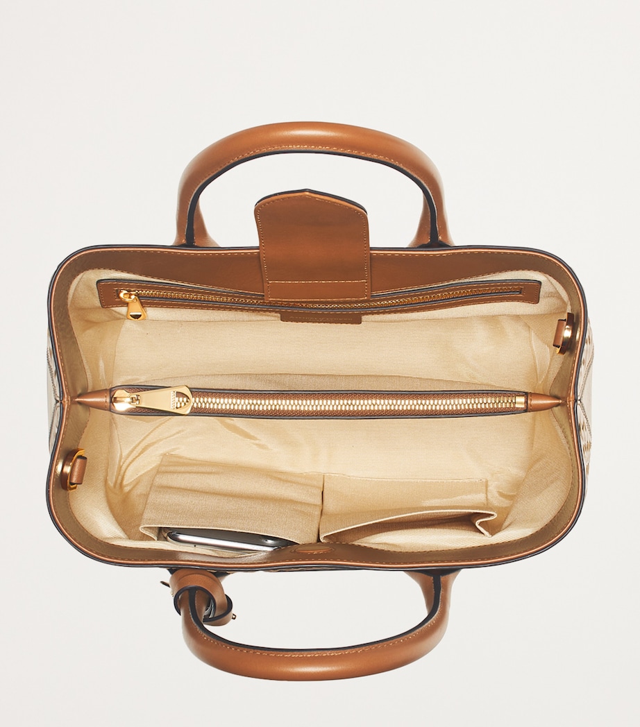 Medium London Tote Bag TAN Image 5