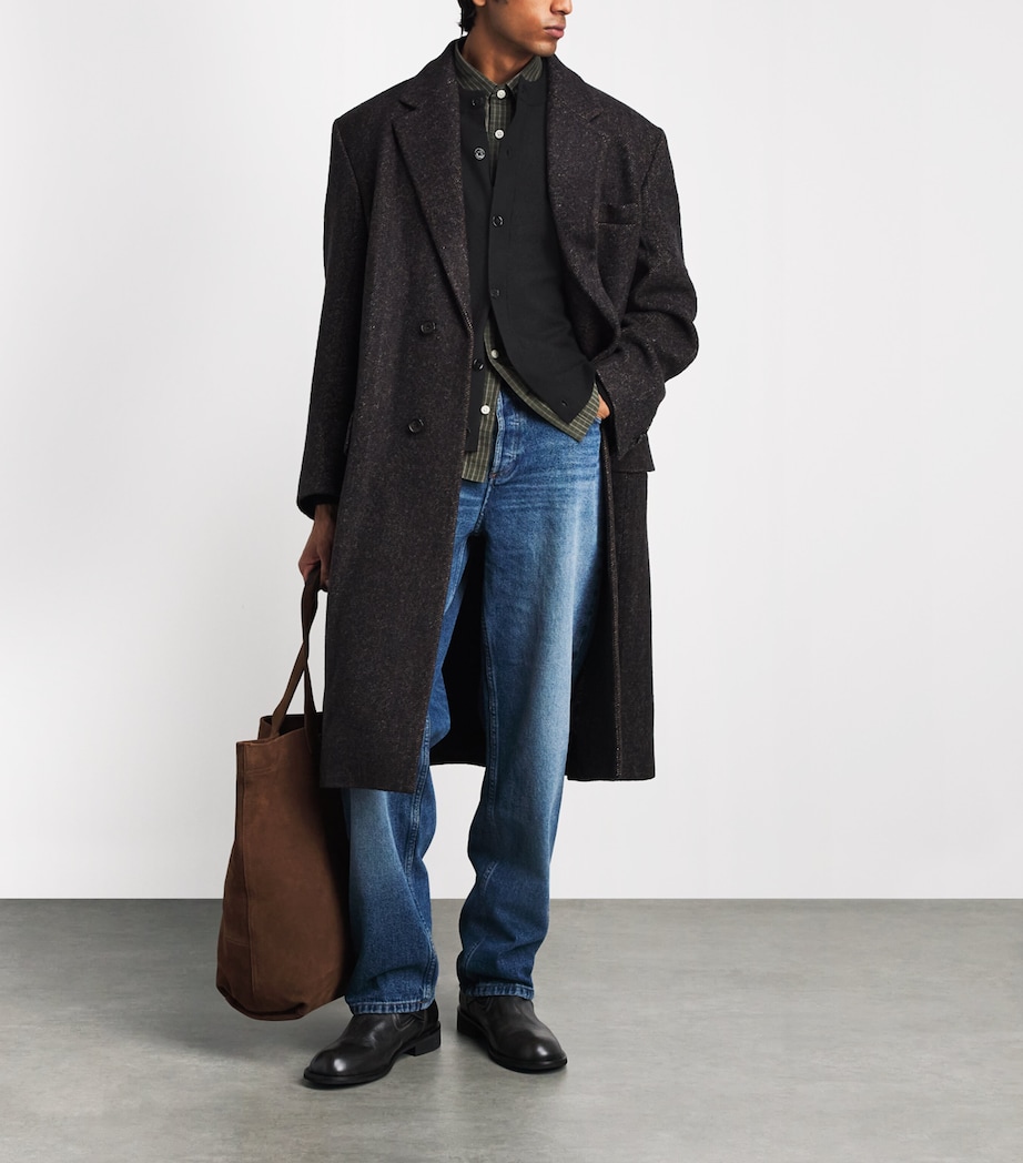 NN.07 Mens Wool Jasper Cardigan Black Image 2