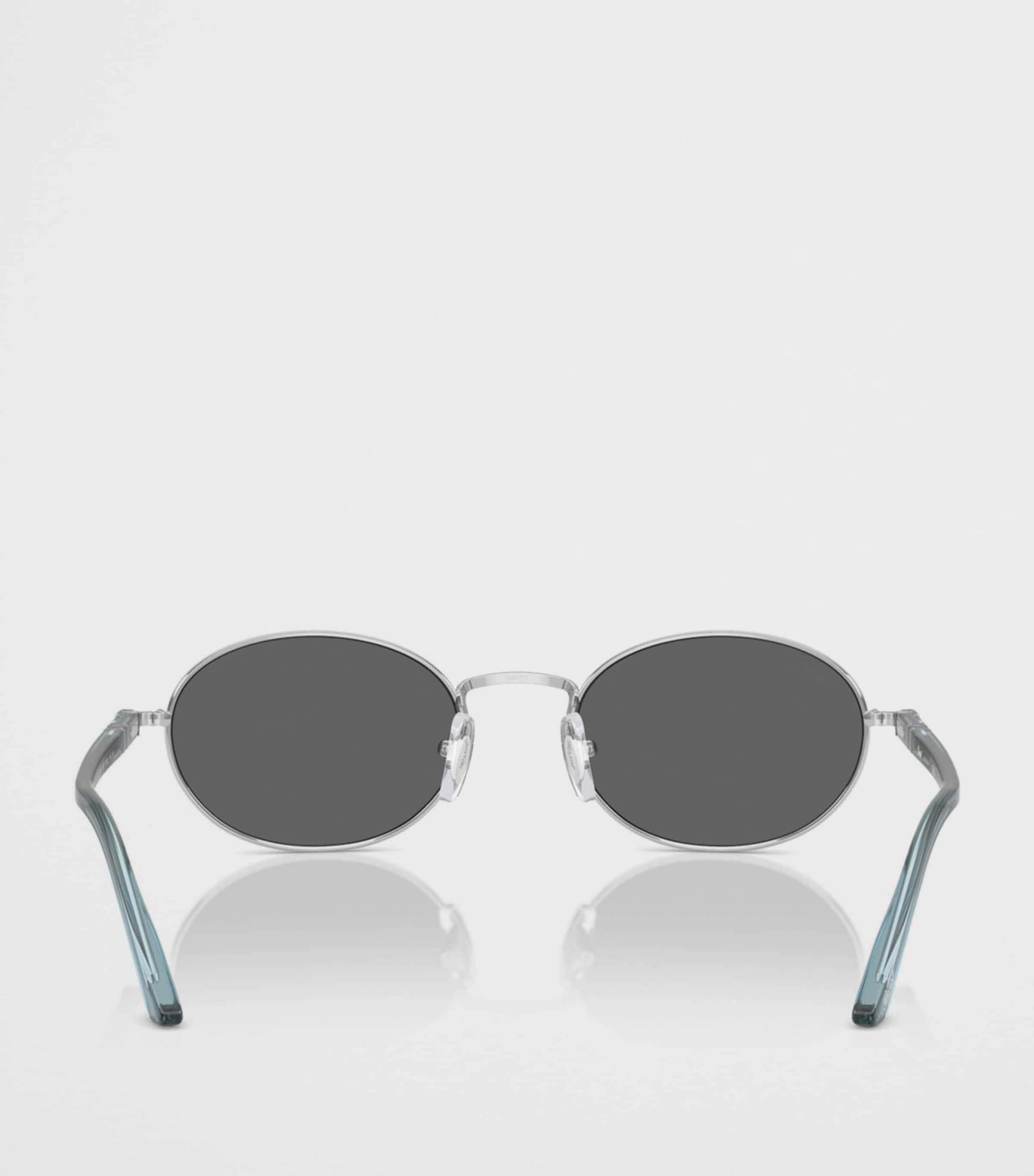 Persol Ida Oval Sunglasses Silver Image 4