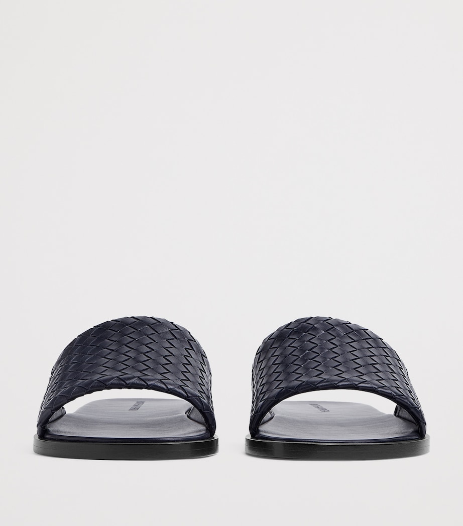 Leather Intrecciato Elio Sandals 4185 Image 3