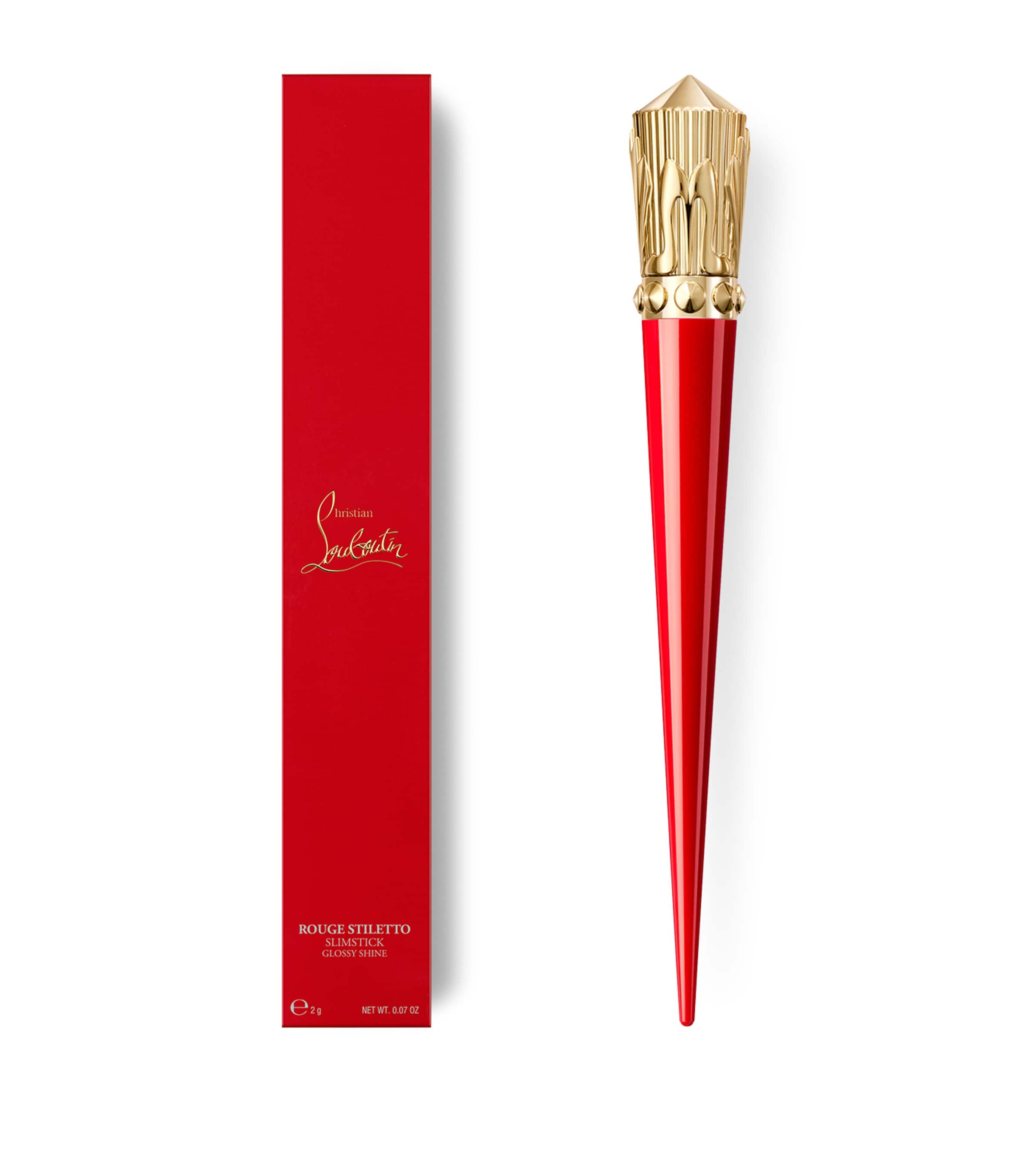 Christian Louboutin Rouge Stiletto Glossy Shine Lipstick Barerococot Image 3