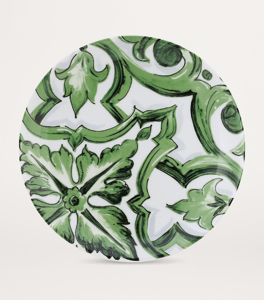 Set of 2 Dessert Plates (19cm) UV001-VERDE MAIOLICA Image 3