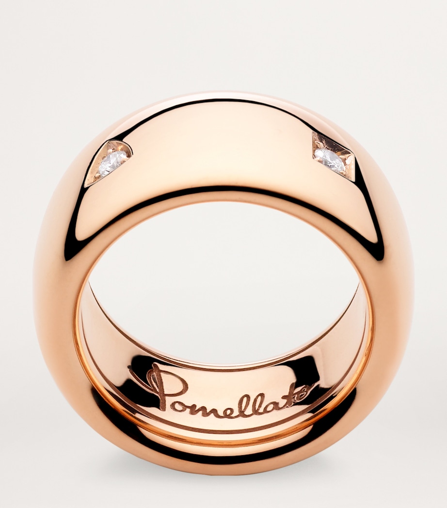 Rose Gold and Diamond Iconica Ring DB000 Image 4