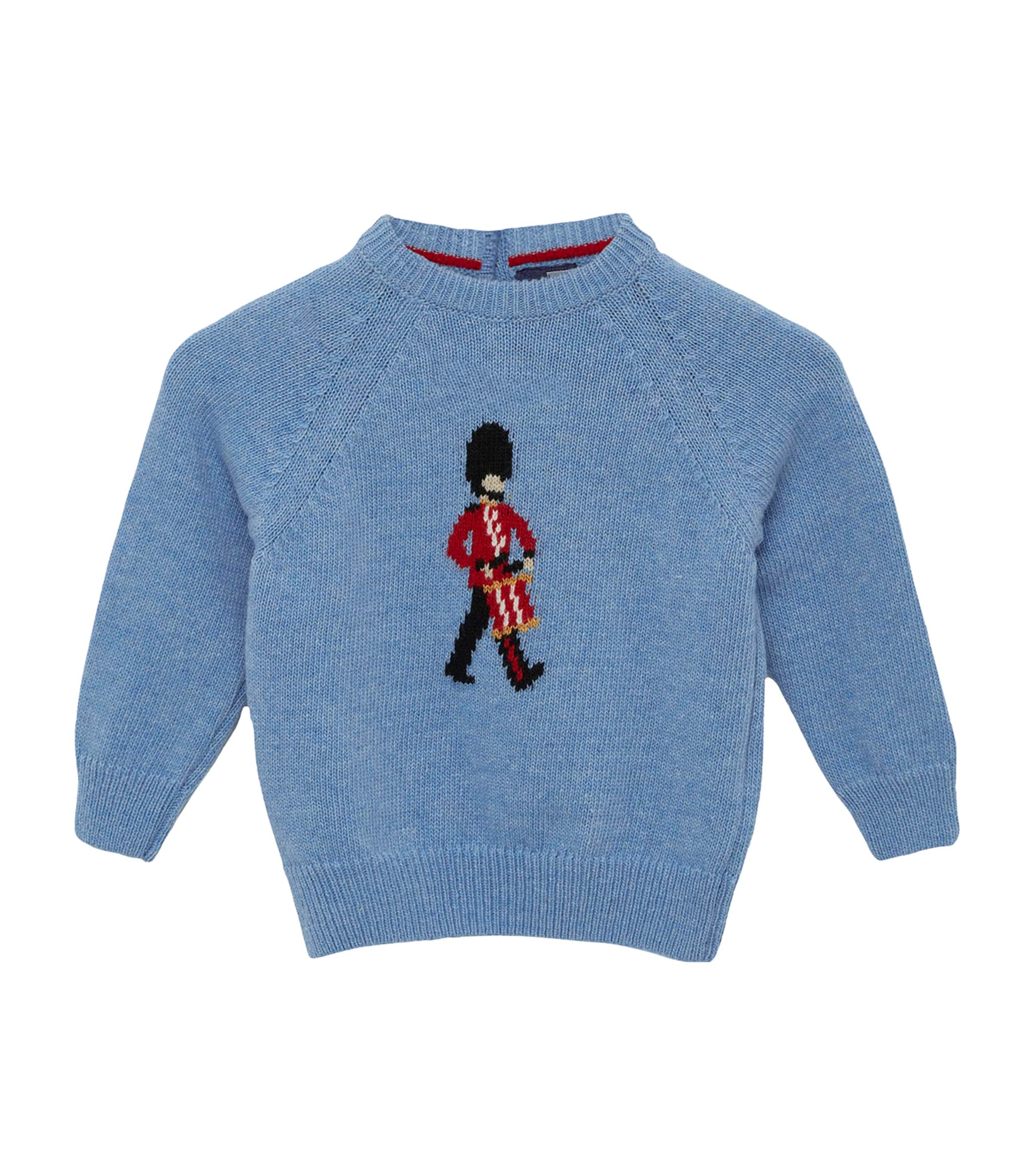 Trotters Drumming Guardsman Sweater (3-24 Months) | Baby Clothing | Knitwear | Designers | Trotters