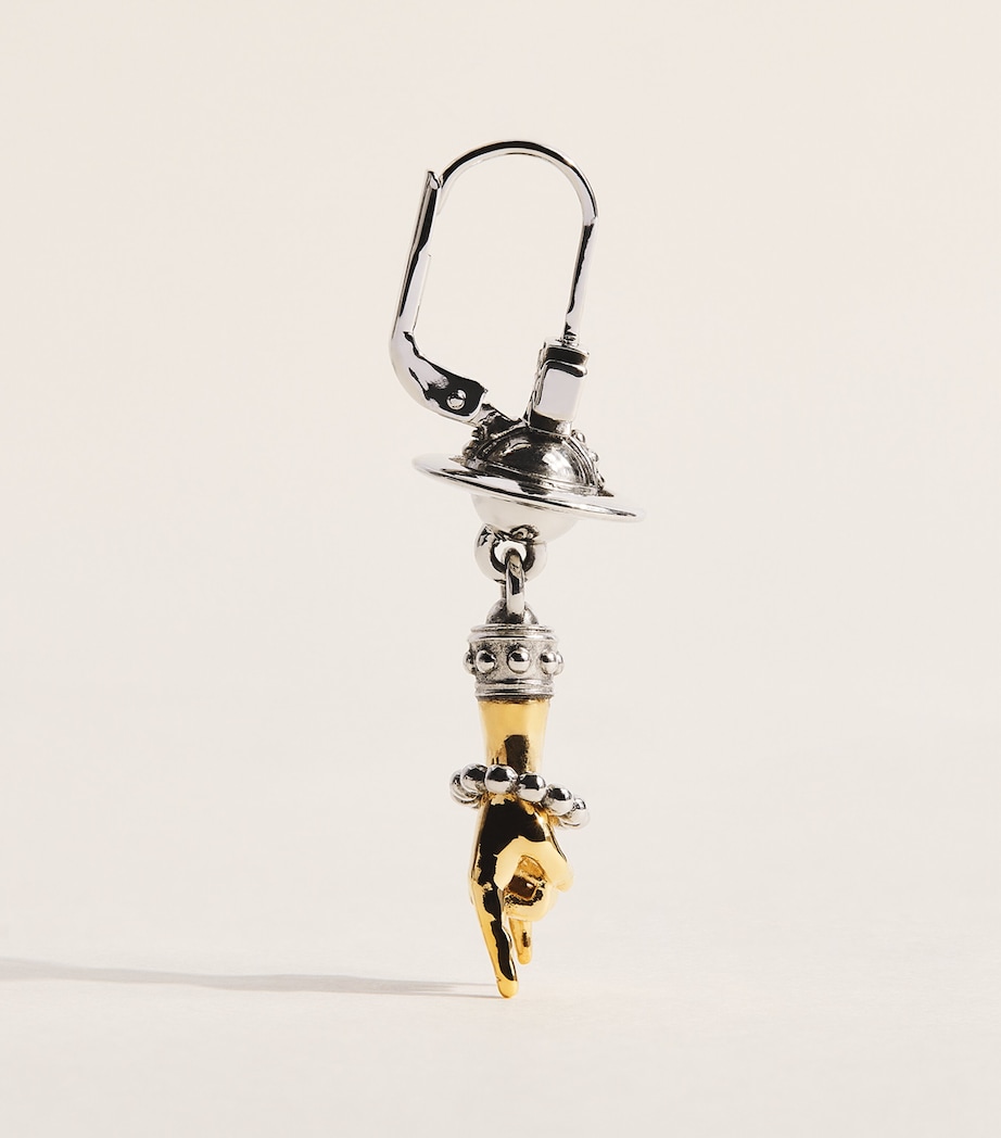 Vivienne Westwood Anatoly Earring Antq / Gold/plt Image 3