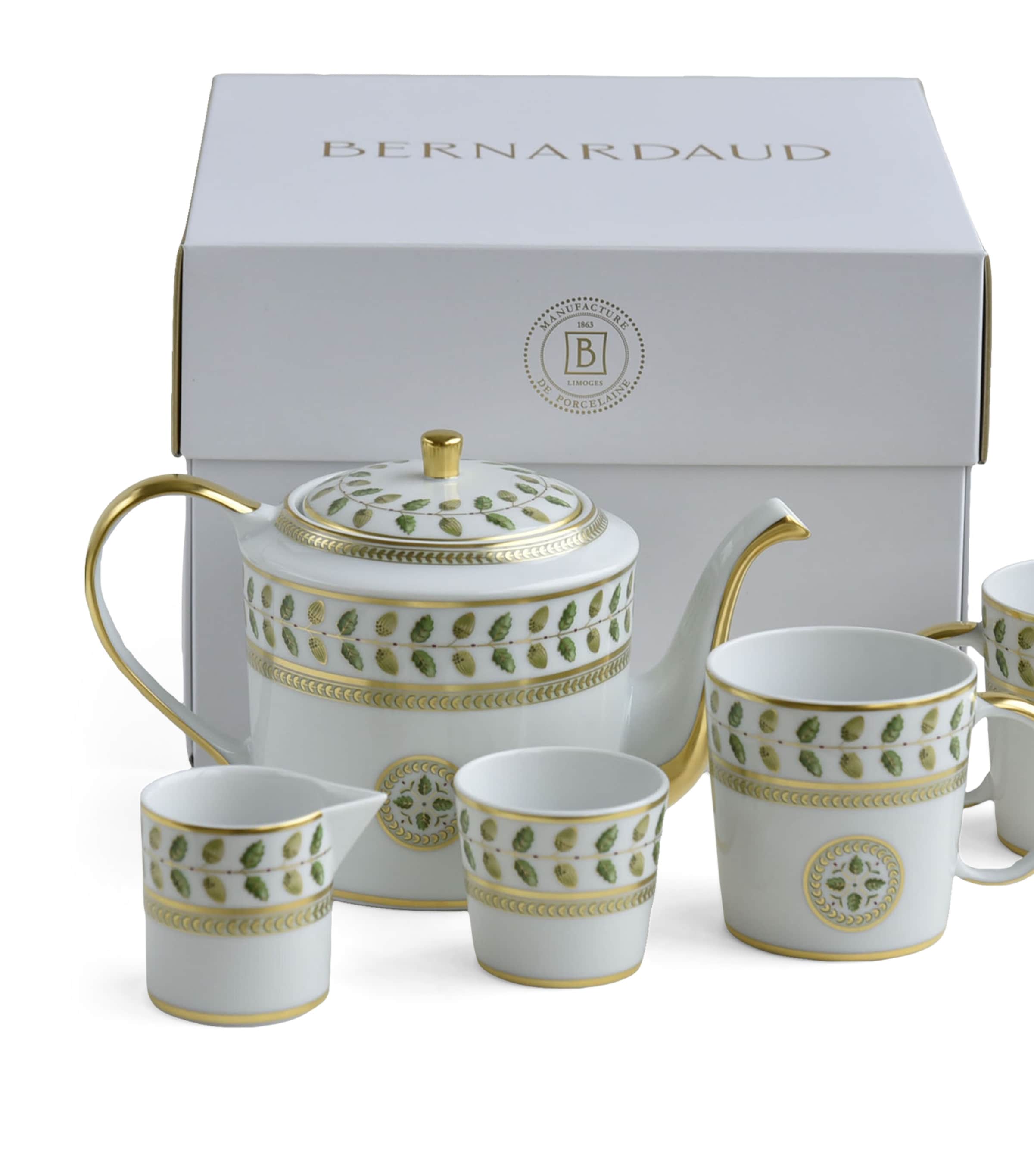 Bernardaud Constance Tea Gift Set Vert Image 2