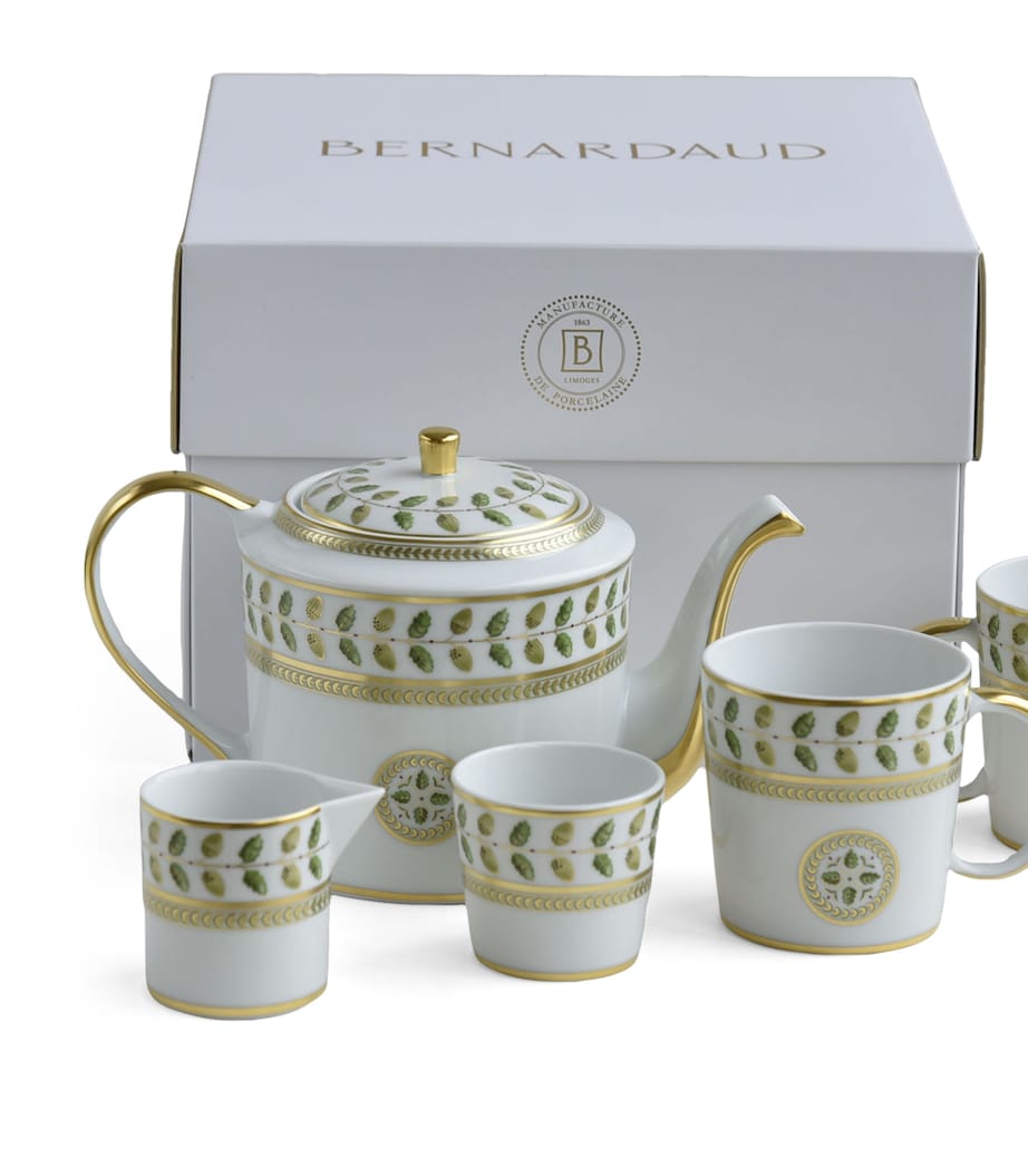 Bernardaud Constance Tea Gift Set Vert Image 2