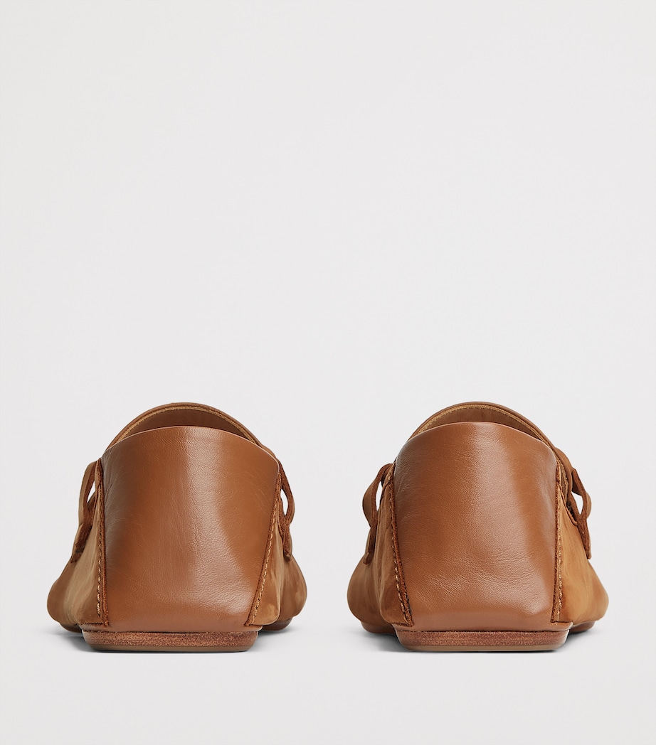 Nubuck-Leather Daddy Loafers 2618 Image 5